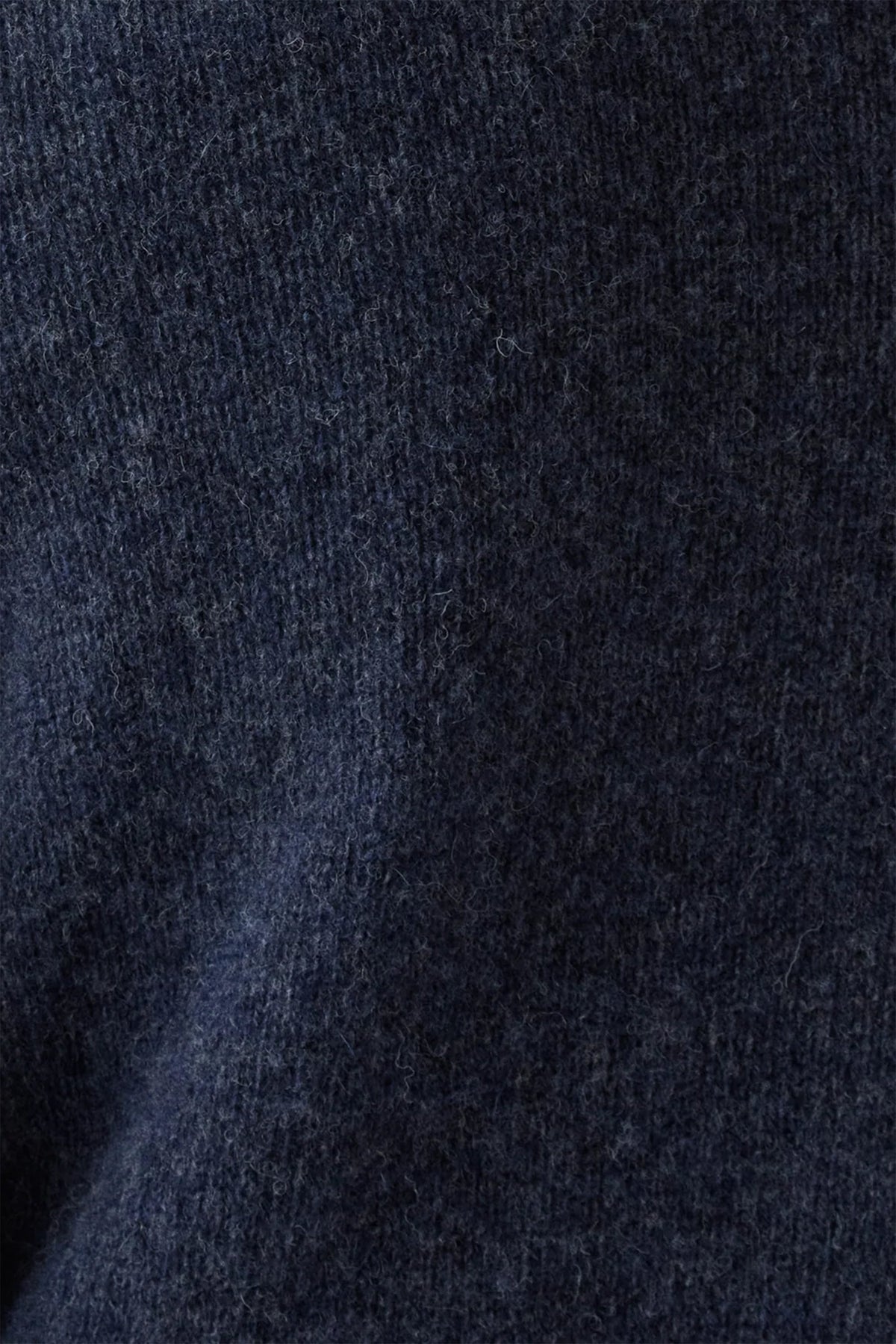 Bosse Shaggy Cardigan - Navy bergbergstore