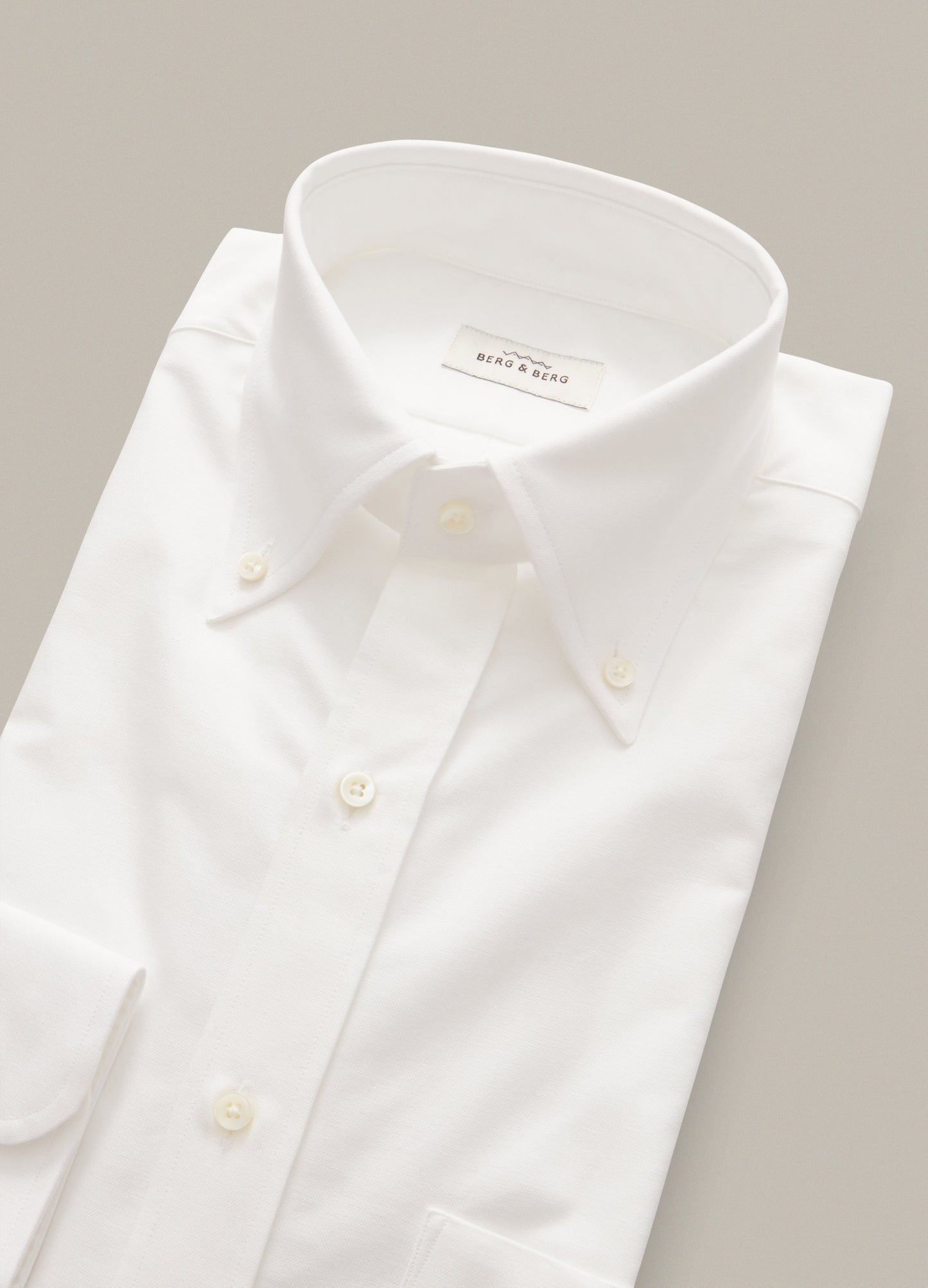 Ferdinand Button Down Shirt - White Berg & Berg