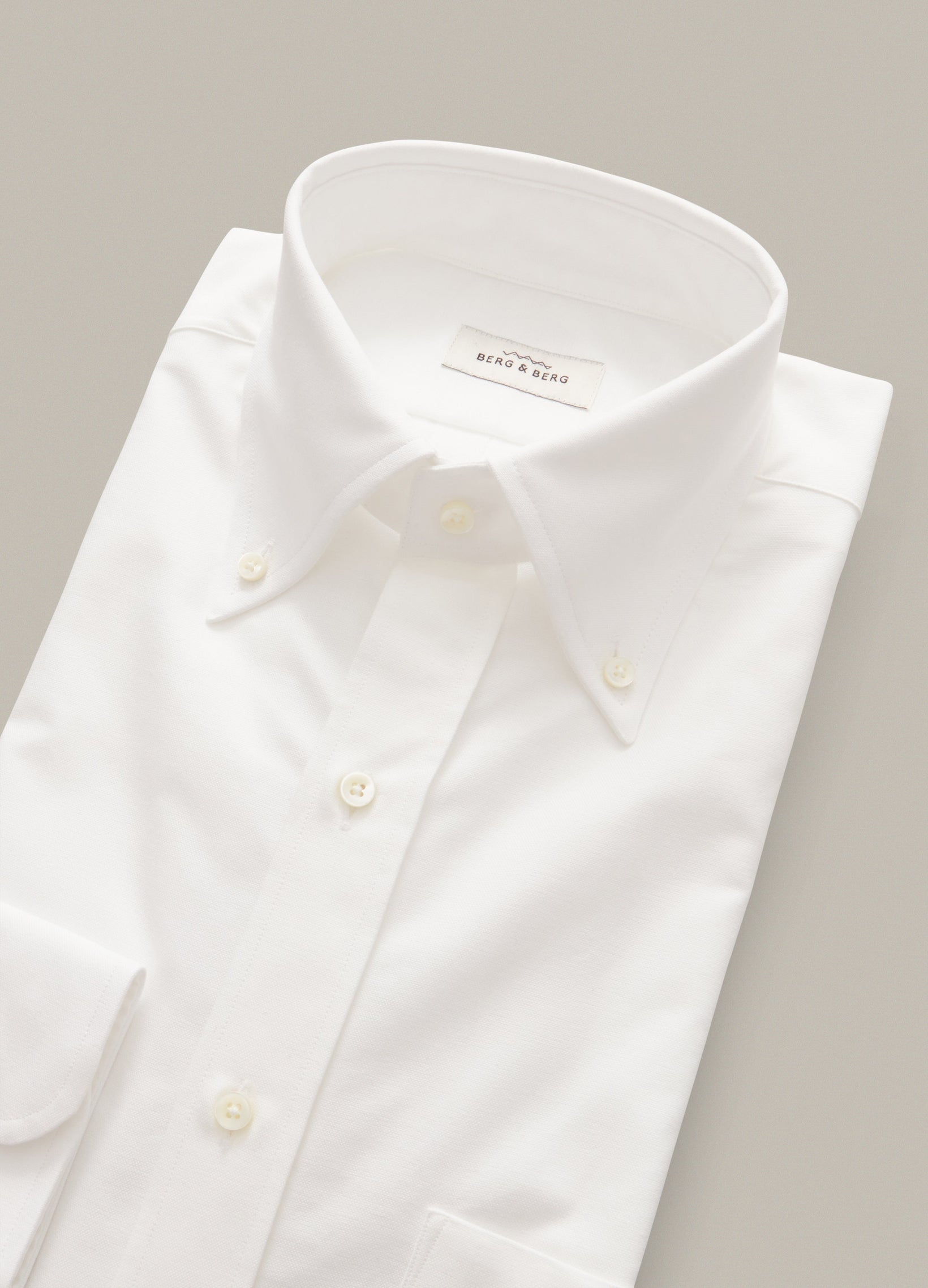 Ferdinand Button Down Shirt - White Berg & Berg