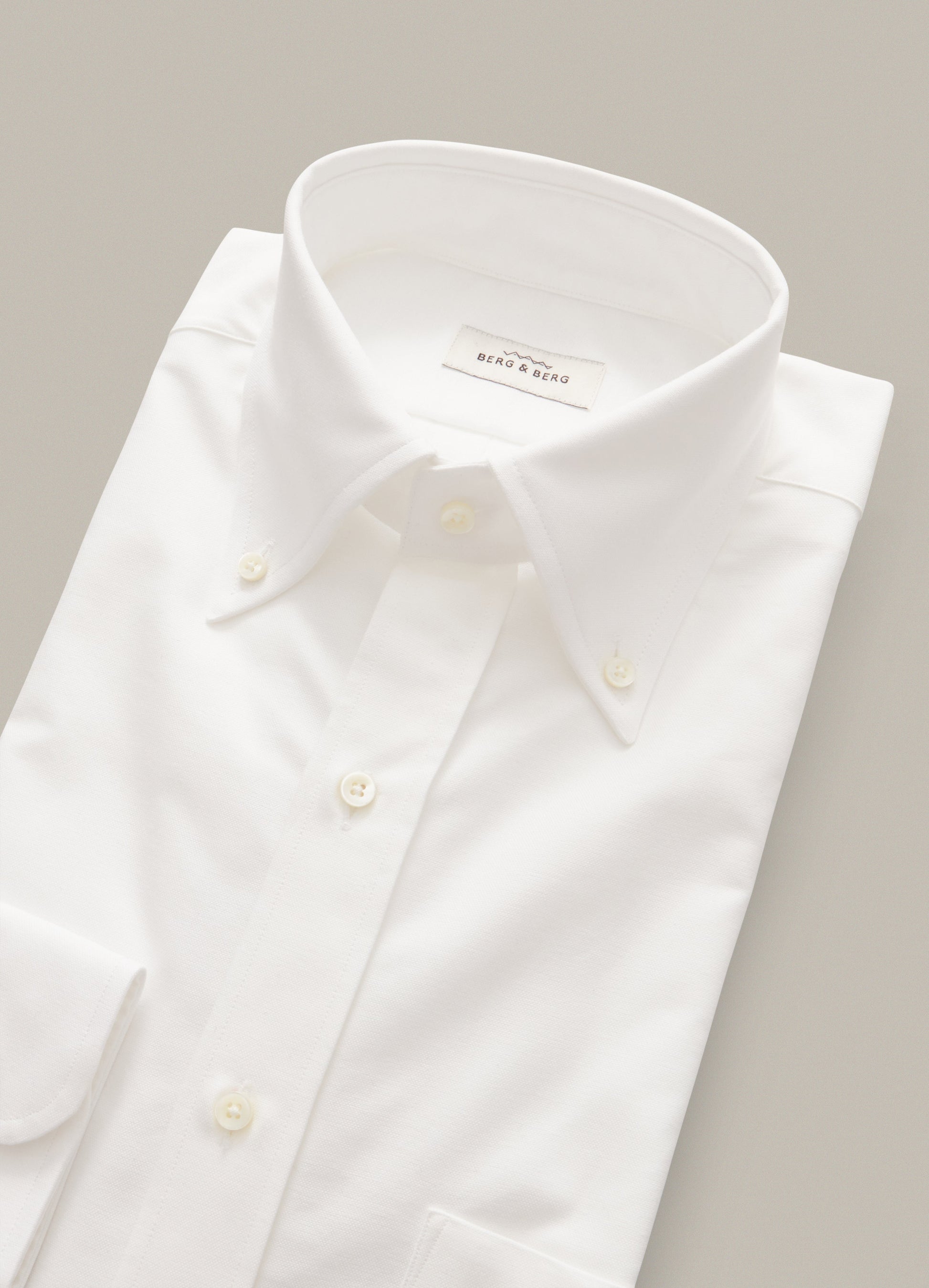 Ferdinand Button Down Shirt - White Berg & Berg