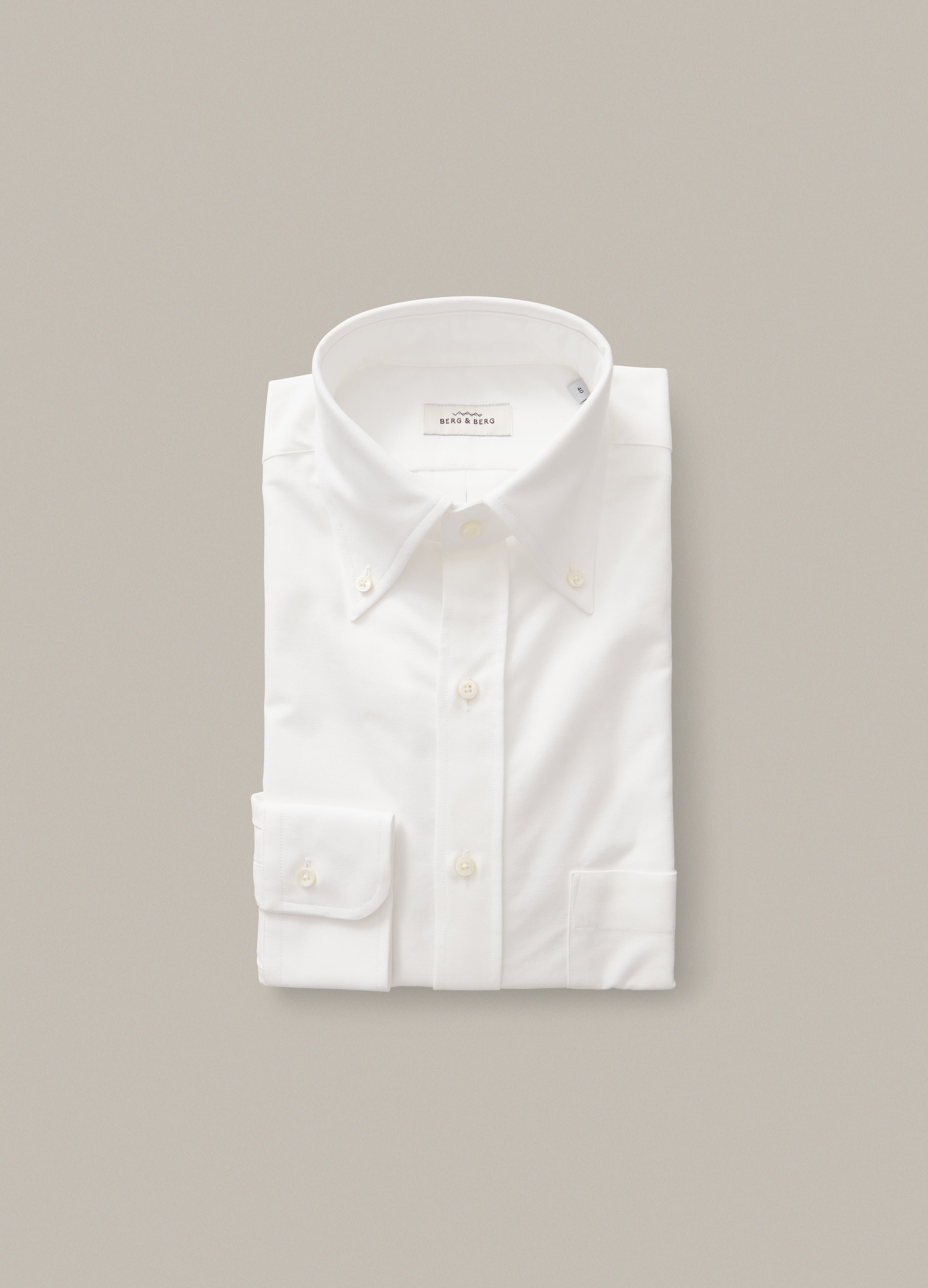 Ferdinand Button Down Shirt - White Berg & Berg
