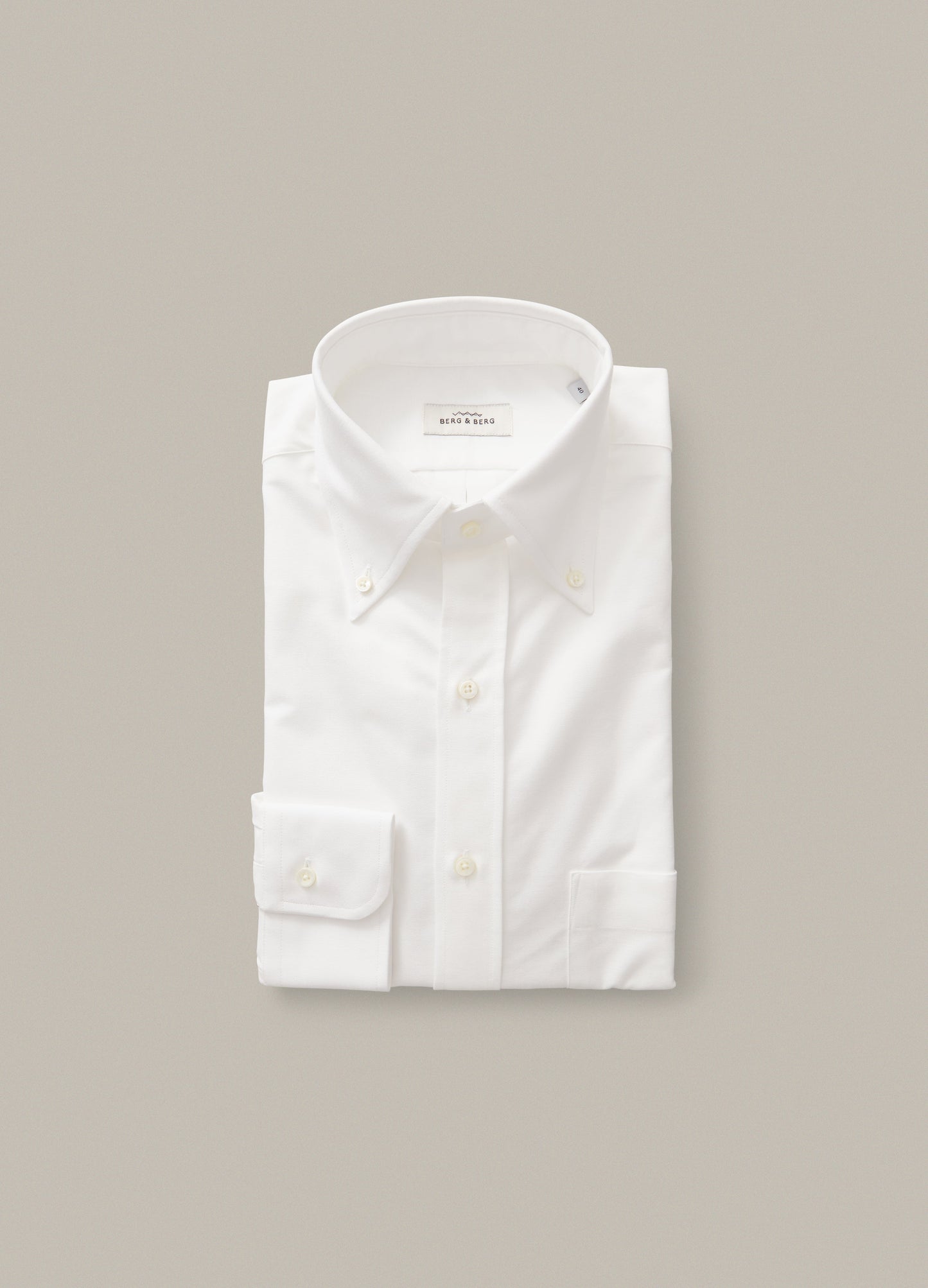 Ferdinand Button Down Shirt - White Berg & Berg