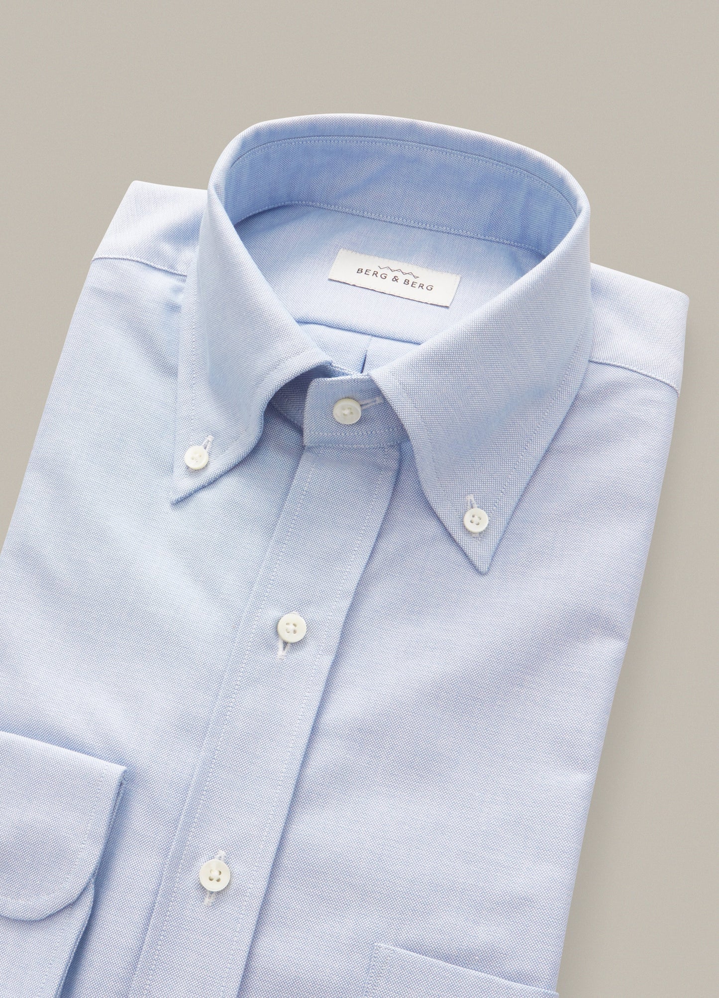 Ferdinand Button Down Shirt - Light Blue Berg & Berg