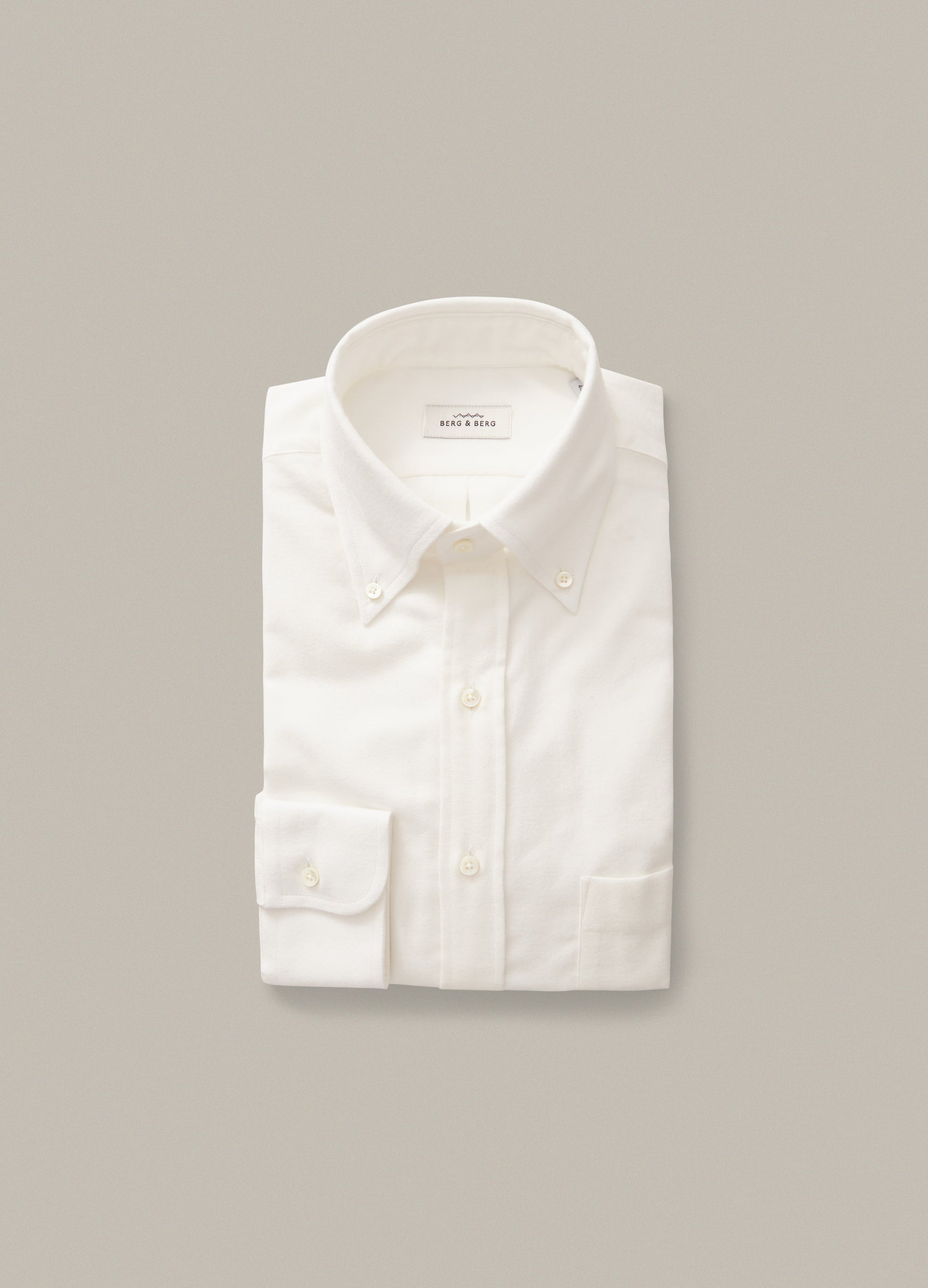 Ferdinand Button Down Shirt - Off White Berg & Berg