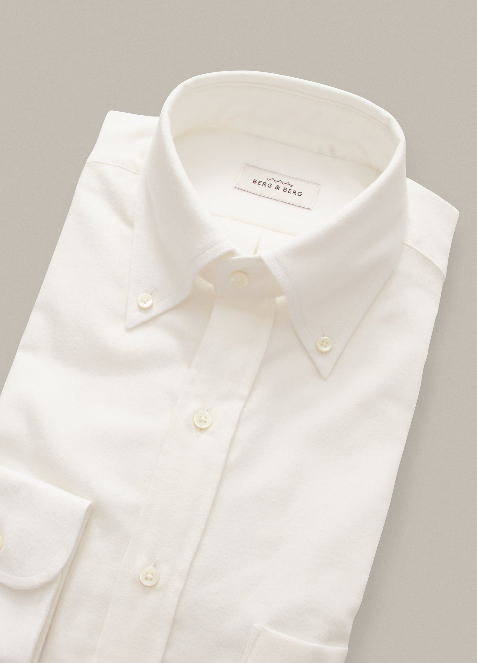 Ferdinand Button Down Shirt - Off White Berg & Berg