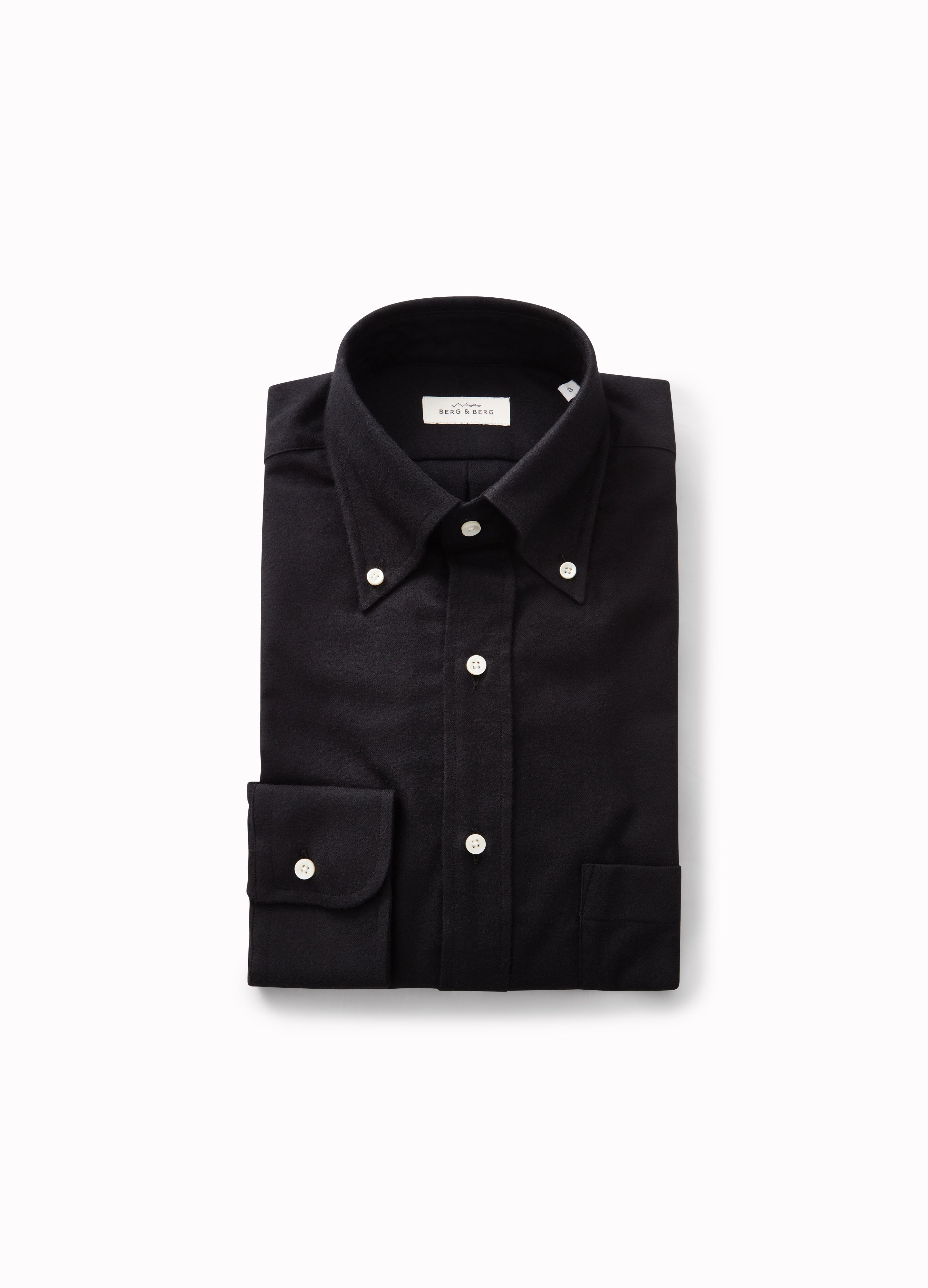 Ferdinand Button Down Shirt - Black Berg & Berg
