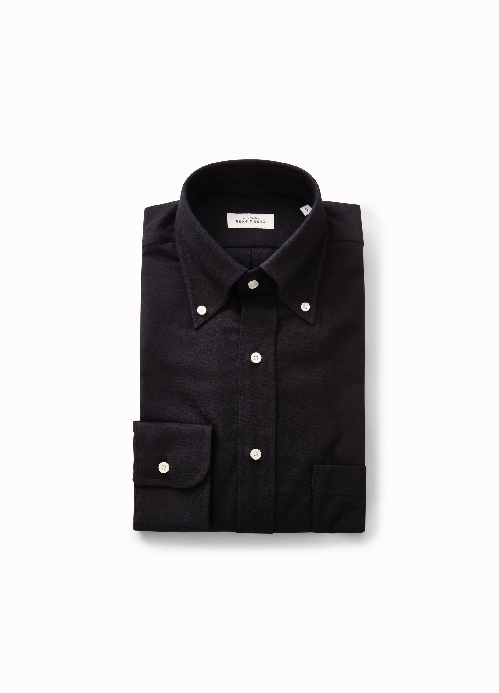 Ferdinand Button Down Shirt - Black Berg & Berg