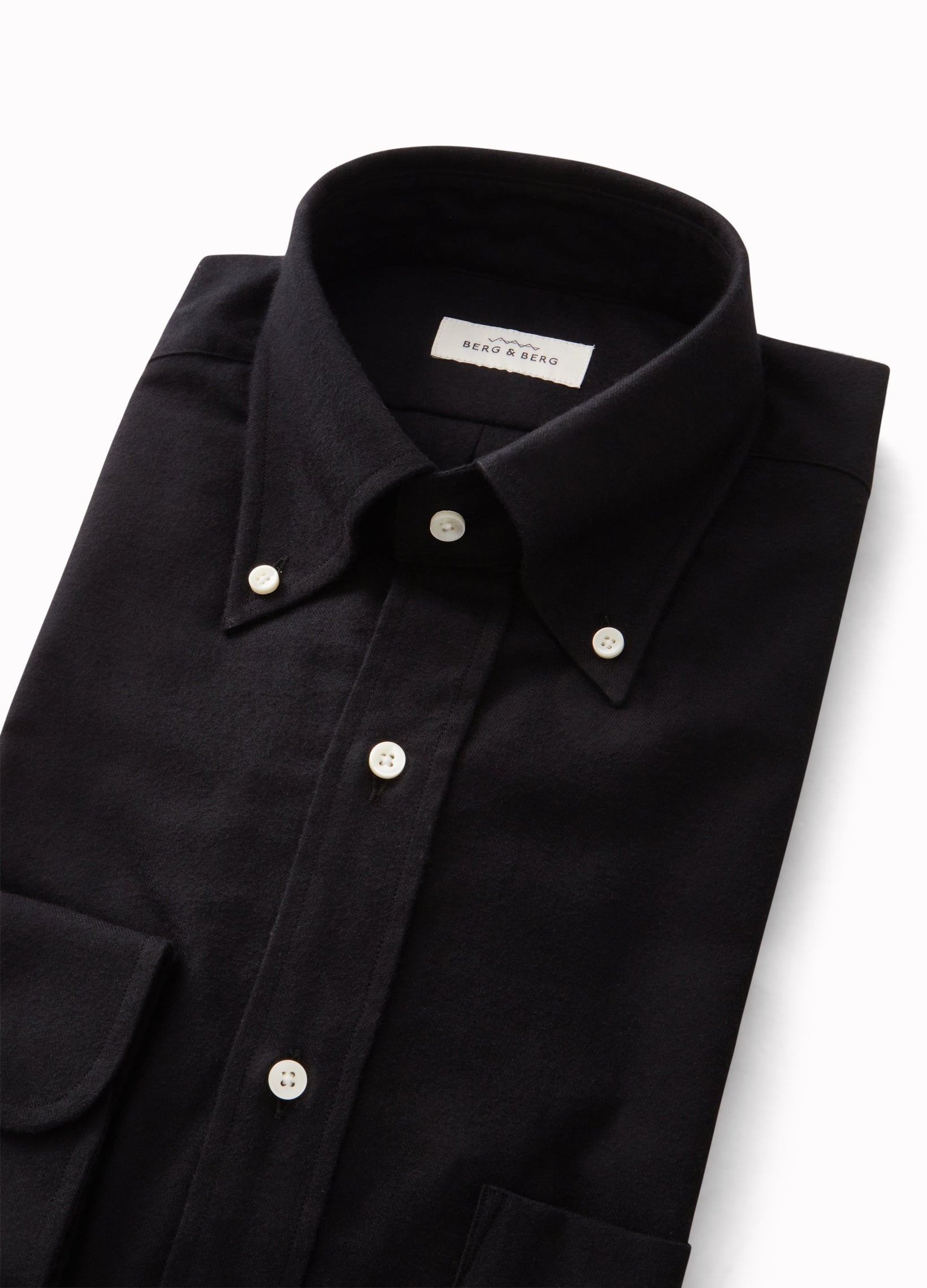 Ferdinand Button Down Shirt - Black Berg & Berg