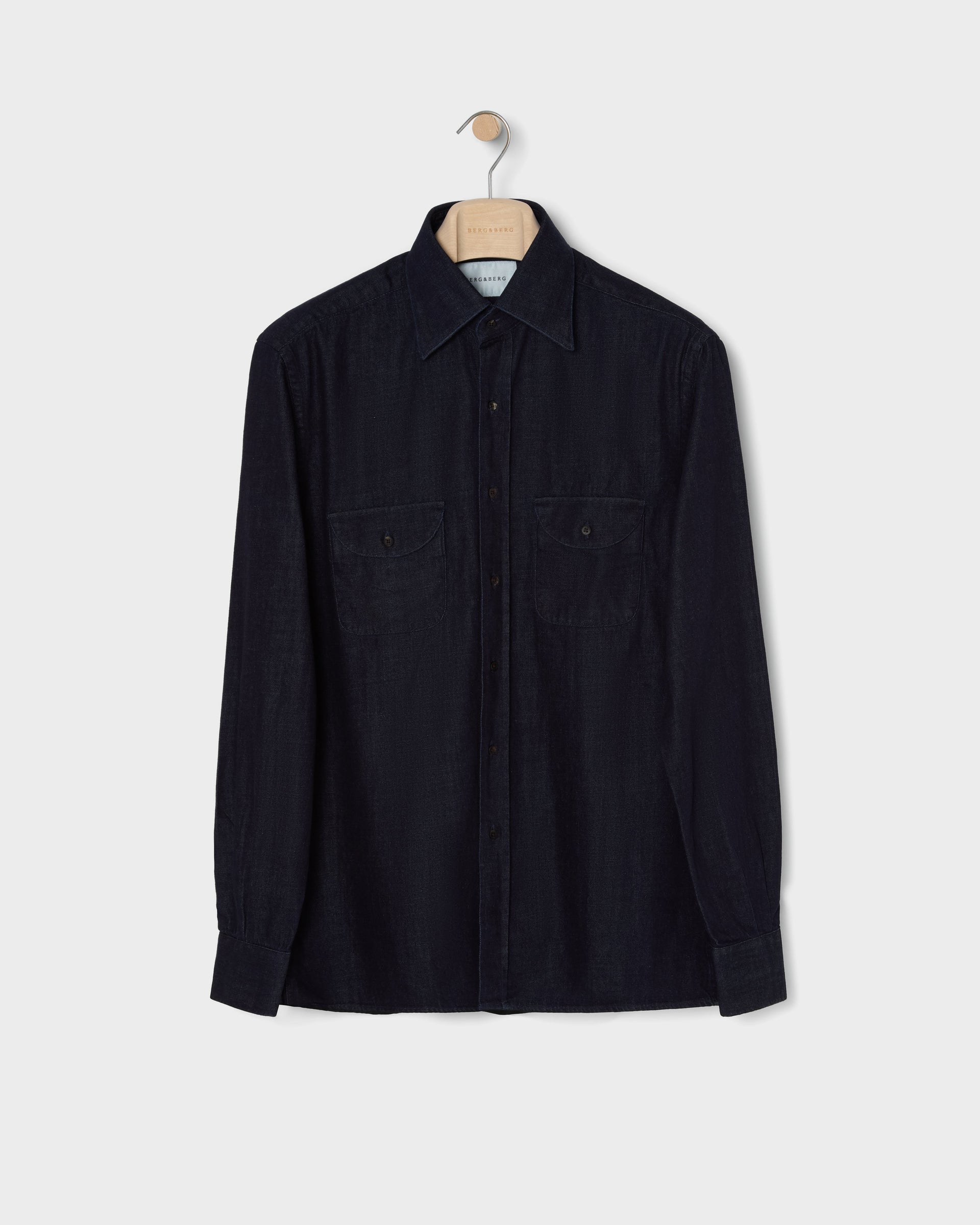 Francois Denim Shirt - Dark Blue Wash Berg & Berg