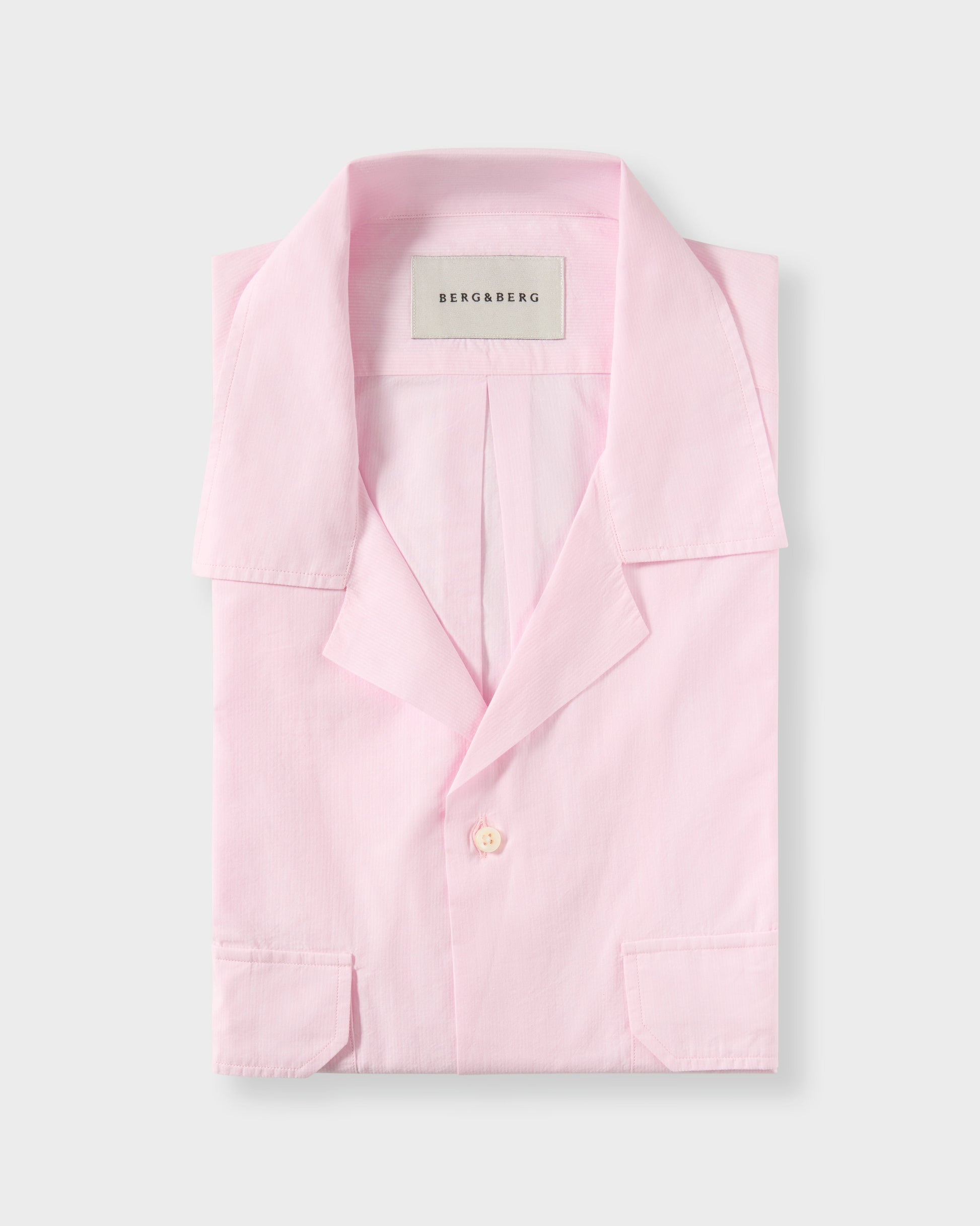 Fred Camp Collar Shirt - Faded Pink Berg & Berg