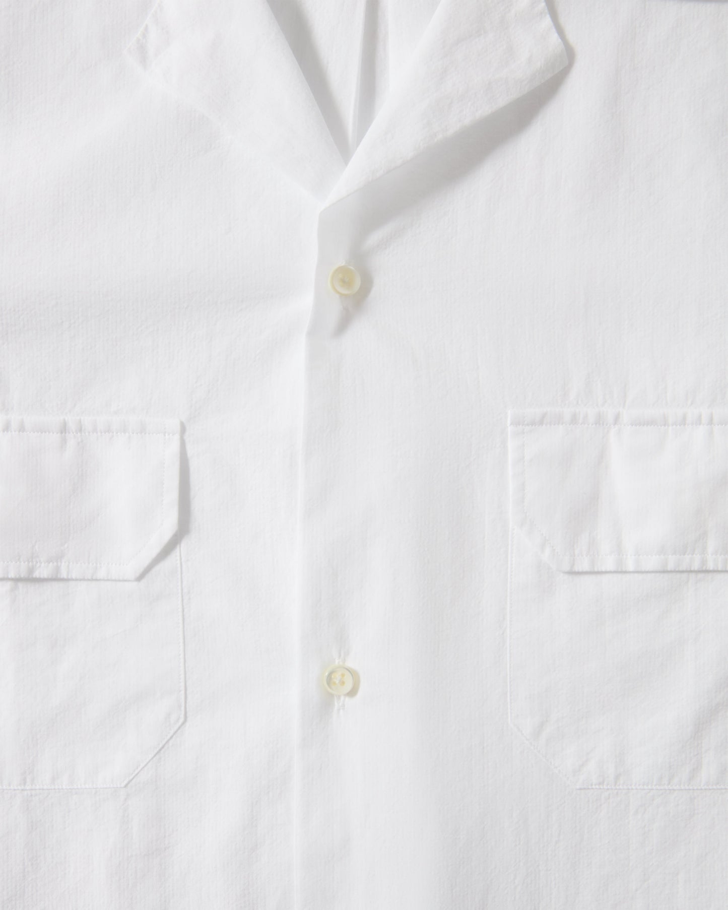 Fred Camp Collar Shirt - White Berg & Berg