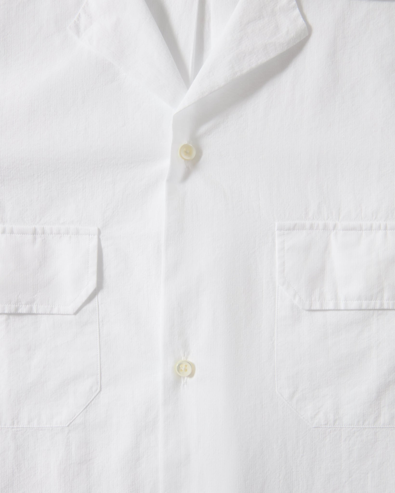 Fred Camp Collar Shirt - White Berg & Berg