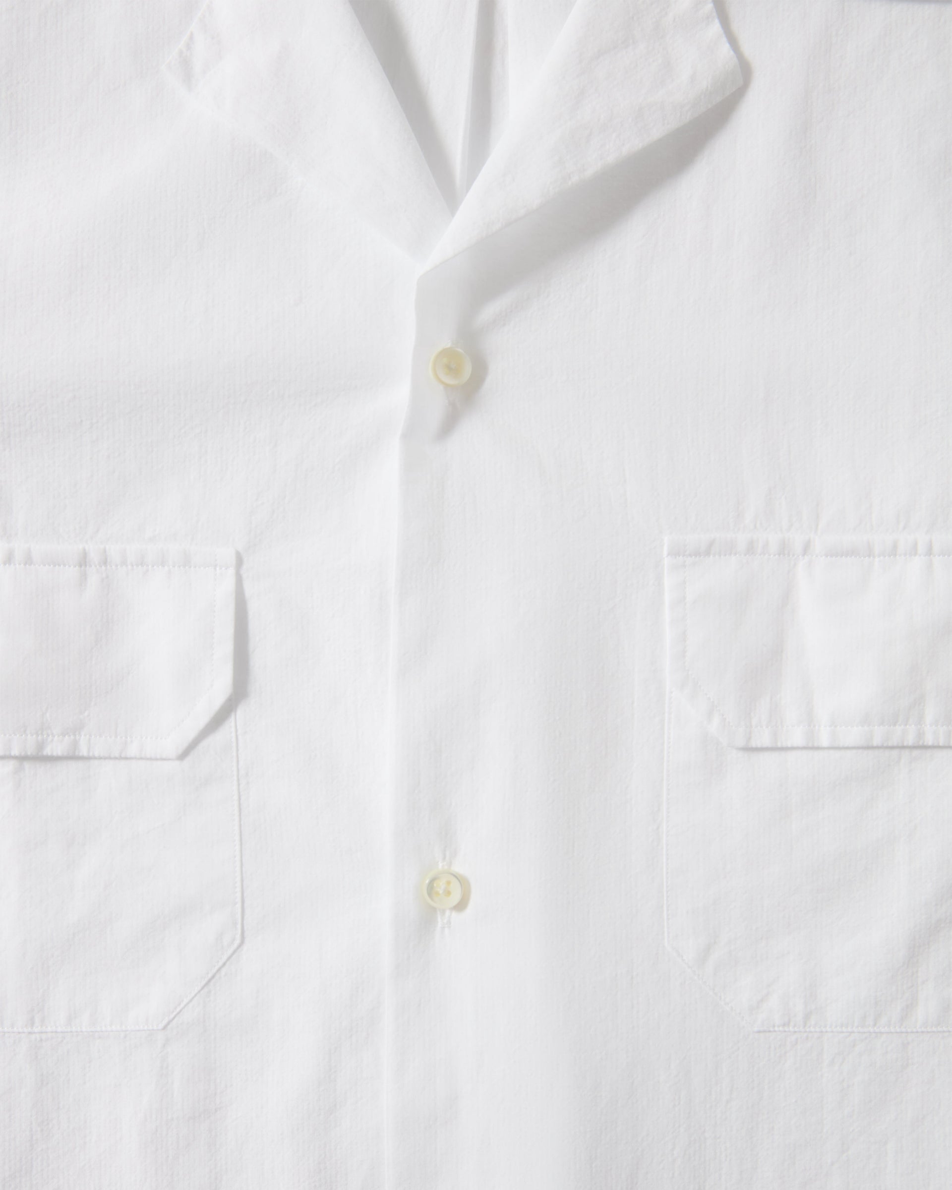 Fred Camp Collar Shirt - White Berg & Berg