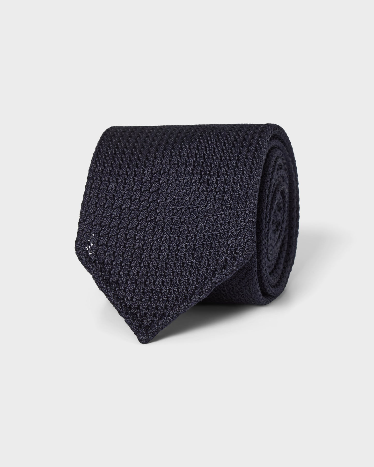 Grenadine Silk Tie - Navy | Berg & Berg