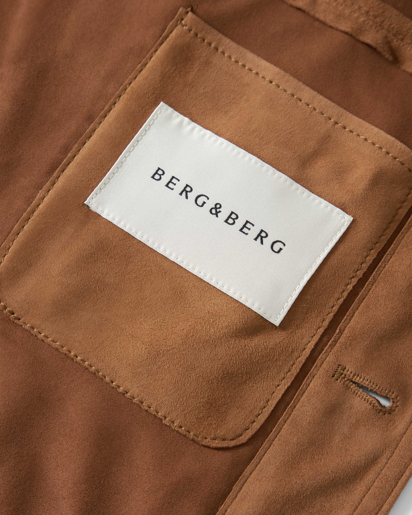 Noel Suede Jacket - Polo Brown Berg & Berg