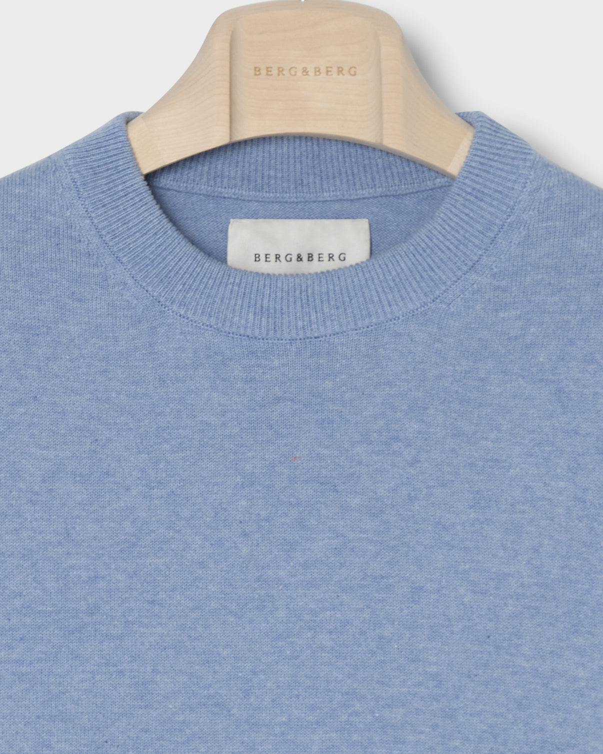 Bo Knitted T-Shirt - Powder Blue Berg & Berg