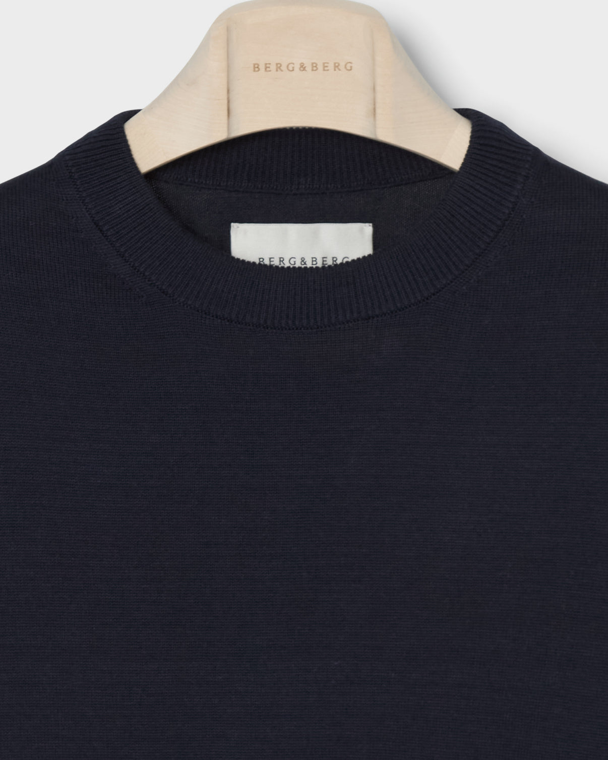 Bo Knitted T-Shirt - Navy Berg & Berg