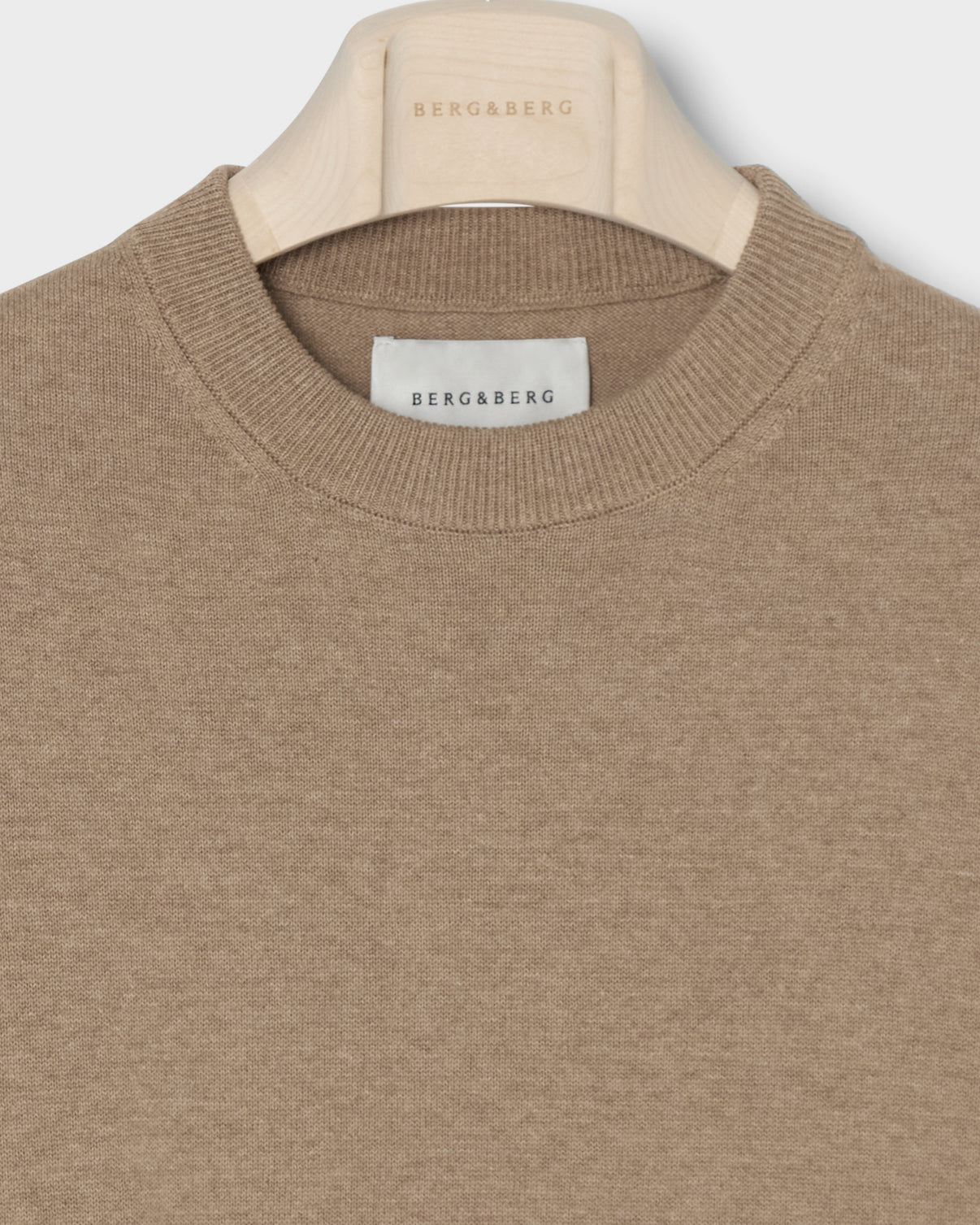 Bo Knitted T-Shirt - Hazel Brown Berg & Berg