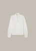 Teddy Long Sleeve Polo Shirt - White – Berg & Berg