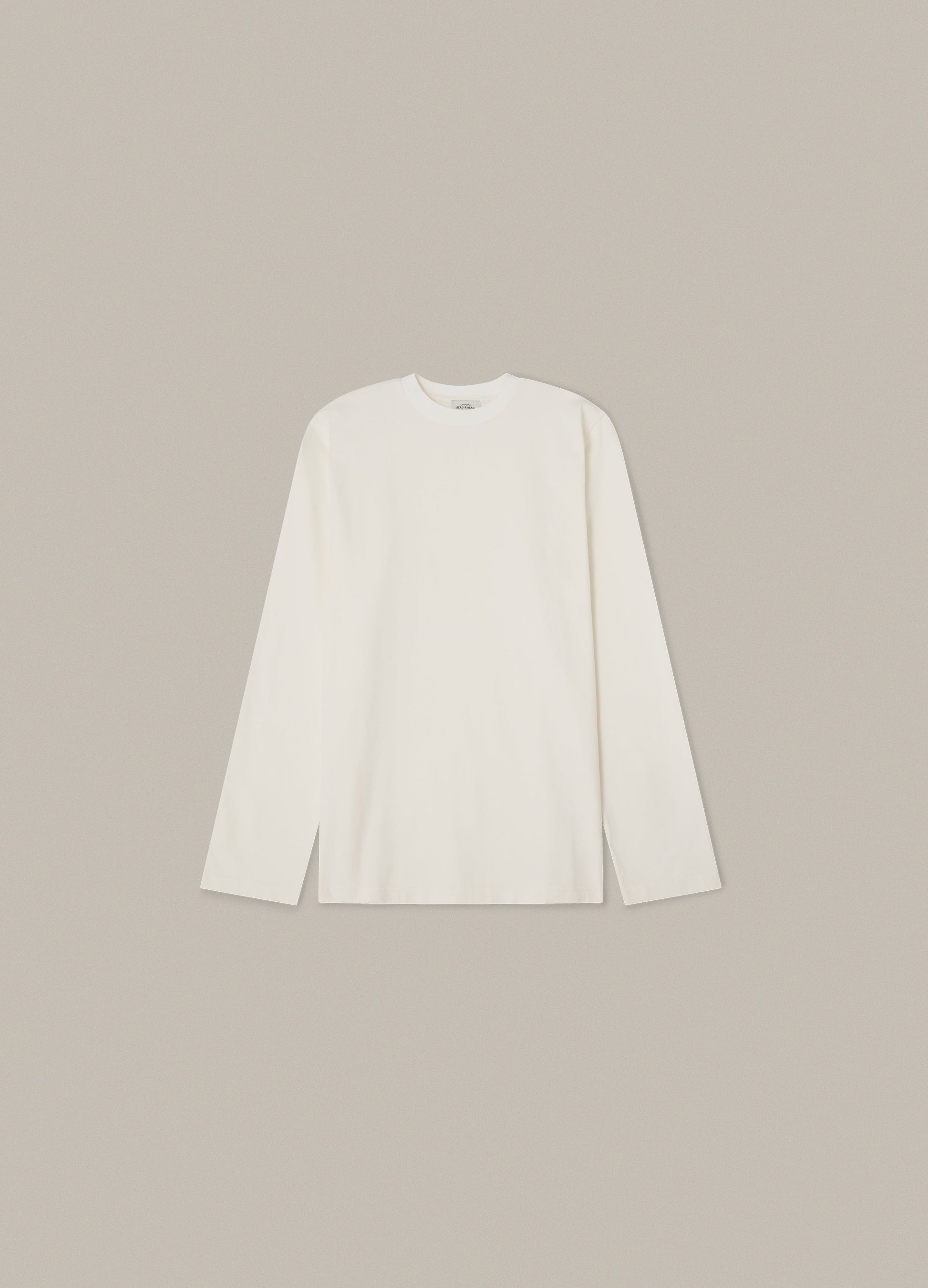 Tony Long Sleeve T-Shirt - White Berg & Berg