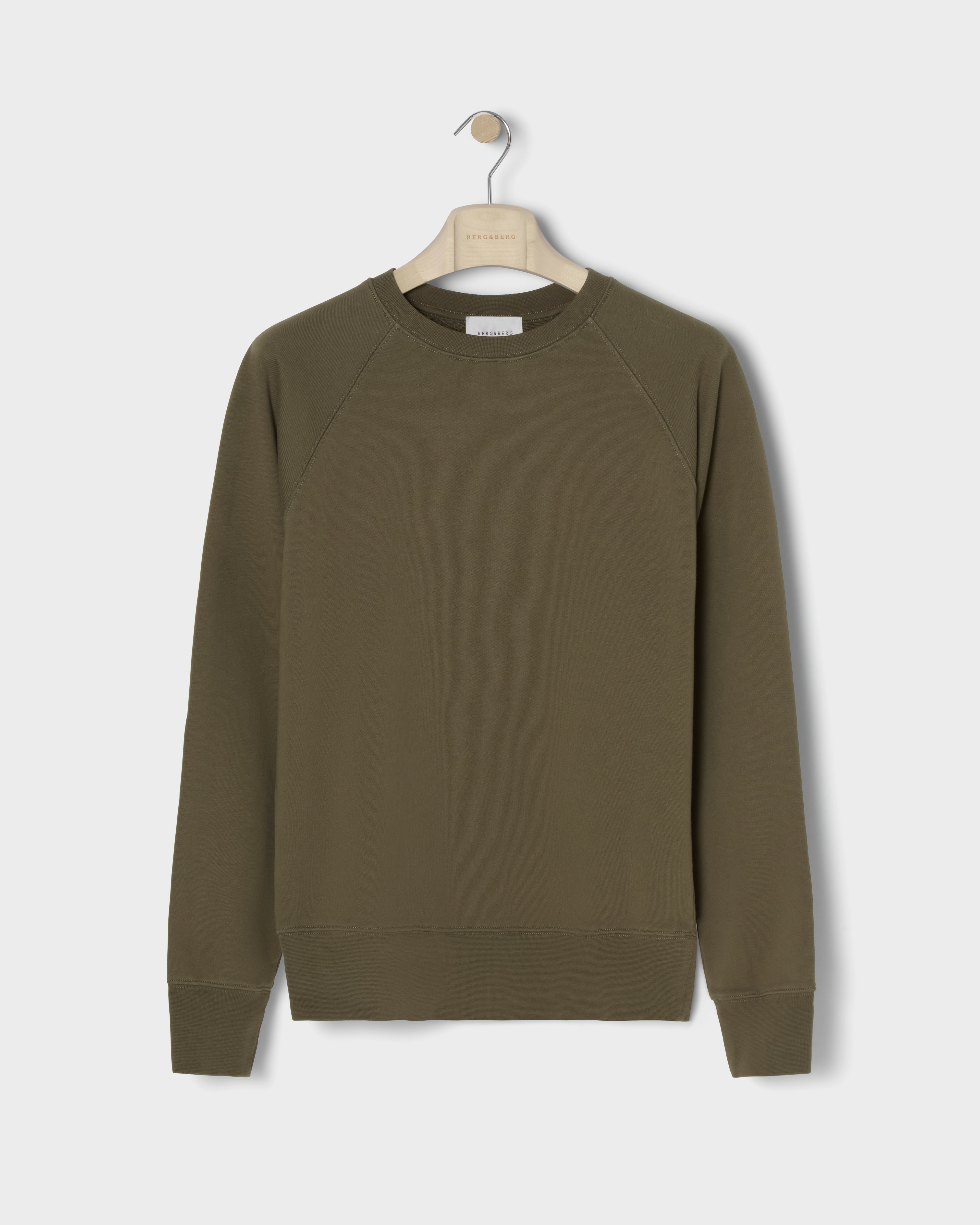 Tommy Raglan Sweatshirt - Olive Berg & Berg
