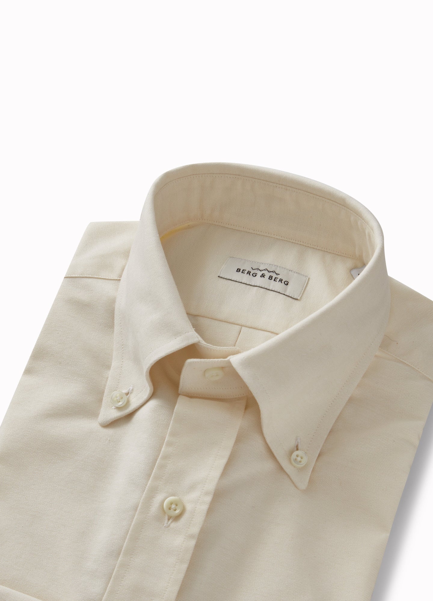 Ferdinand Button Down Shirt - Cream Berg & Berg
