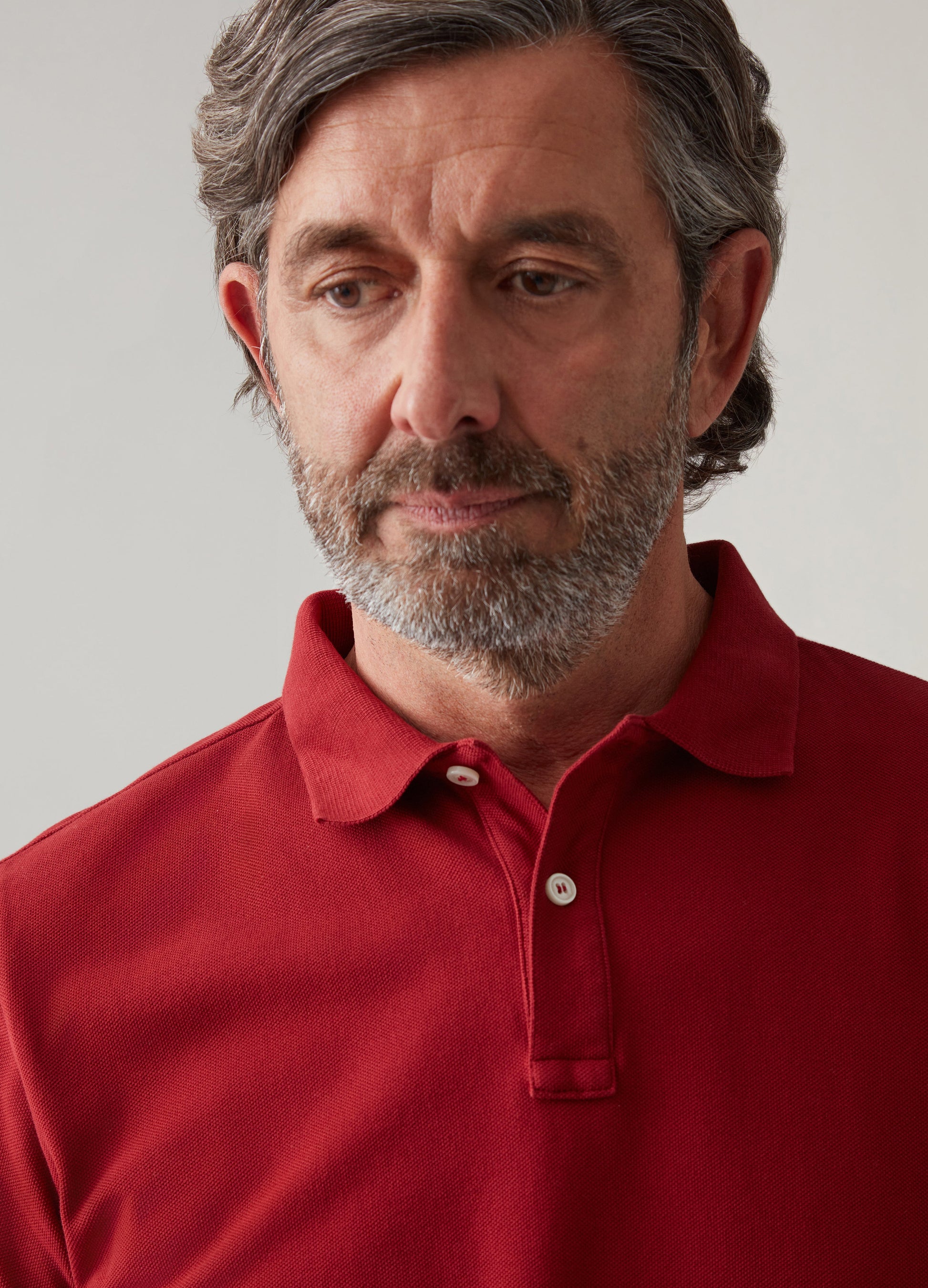 Ture Short Sleeve Polo Shirt - Deep Red Berg & Berg