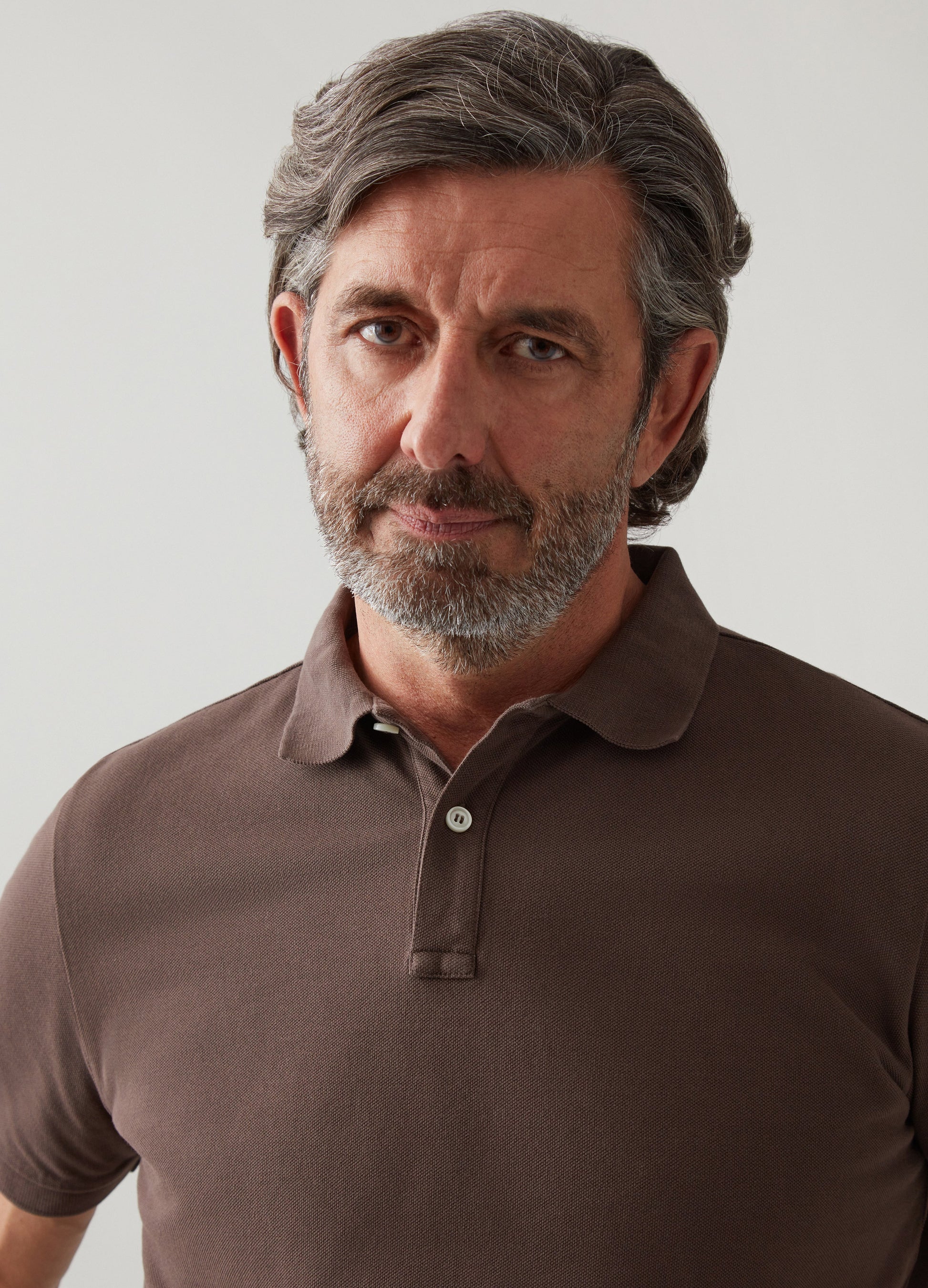 Ture Short Sleeve Polo Shirt - Chocolate Berg & Berg