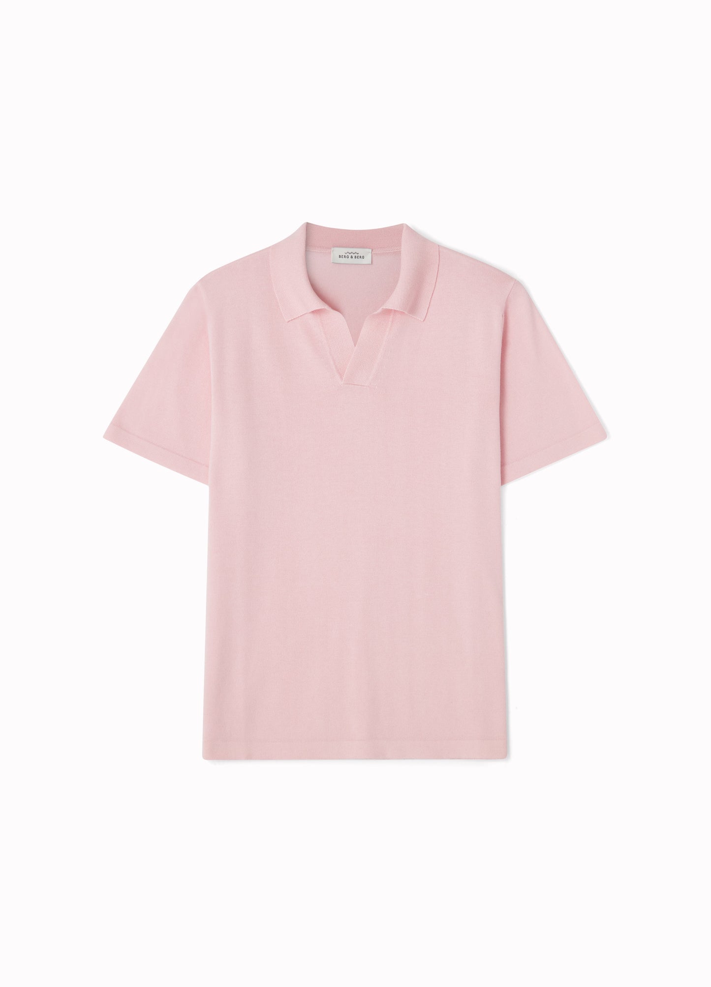 Bernt Knitted Polo - Pink Berg & Berg