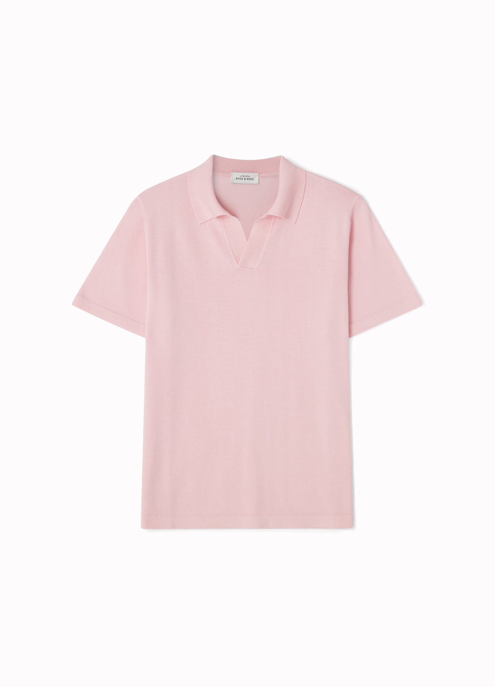 Bernt Knitted Polo - Pink Berg & Berg