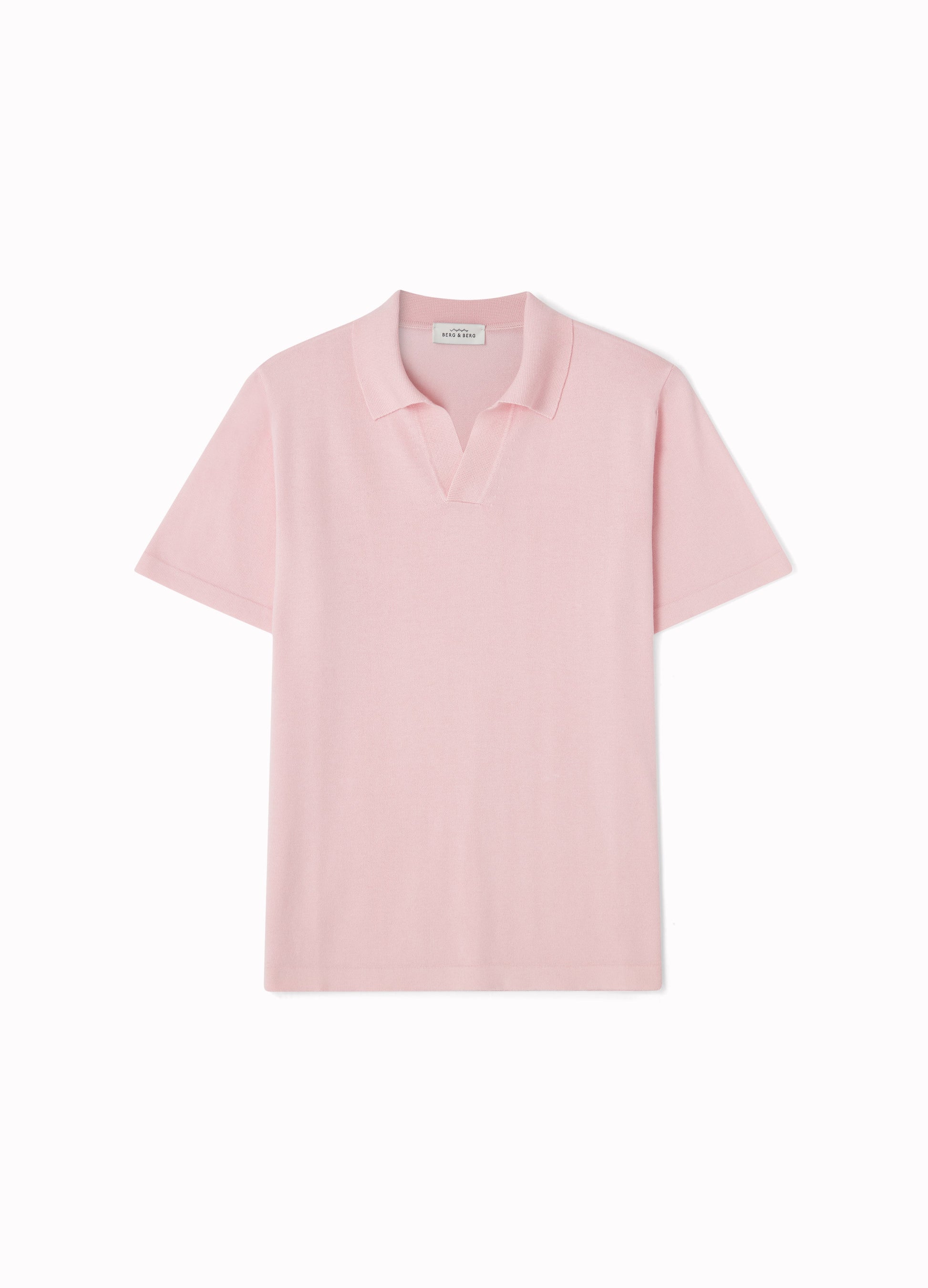 Bernt Knitted Polo - Pink Berg & Berg