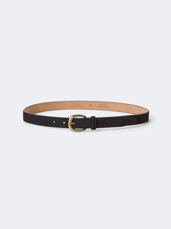 Suede Belt - Black
