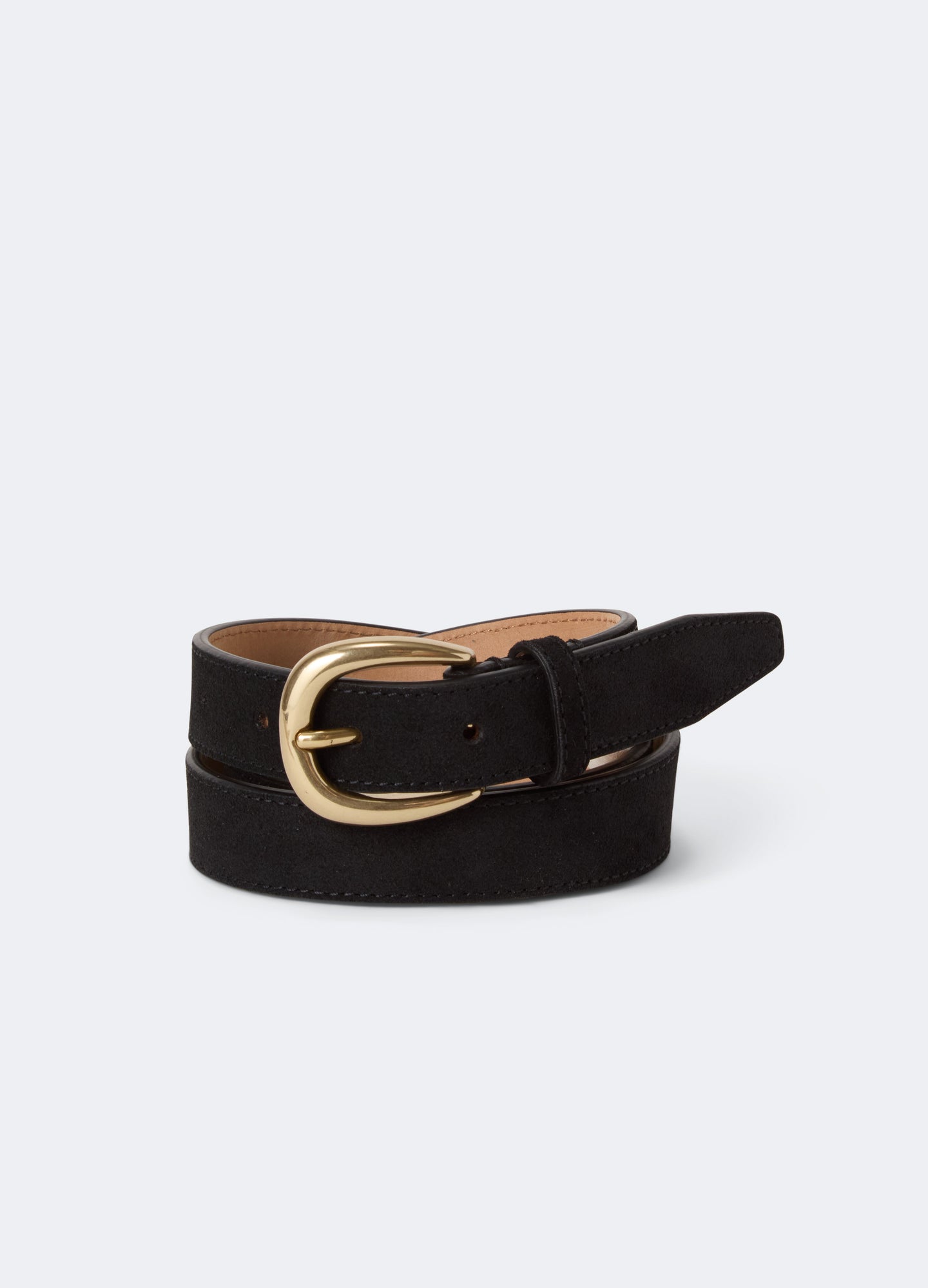 Suede Belt - Black