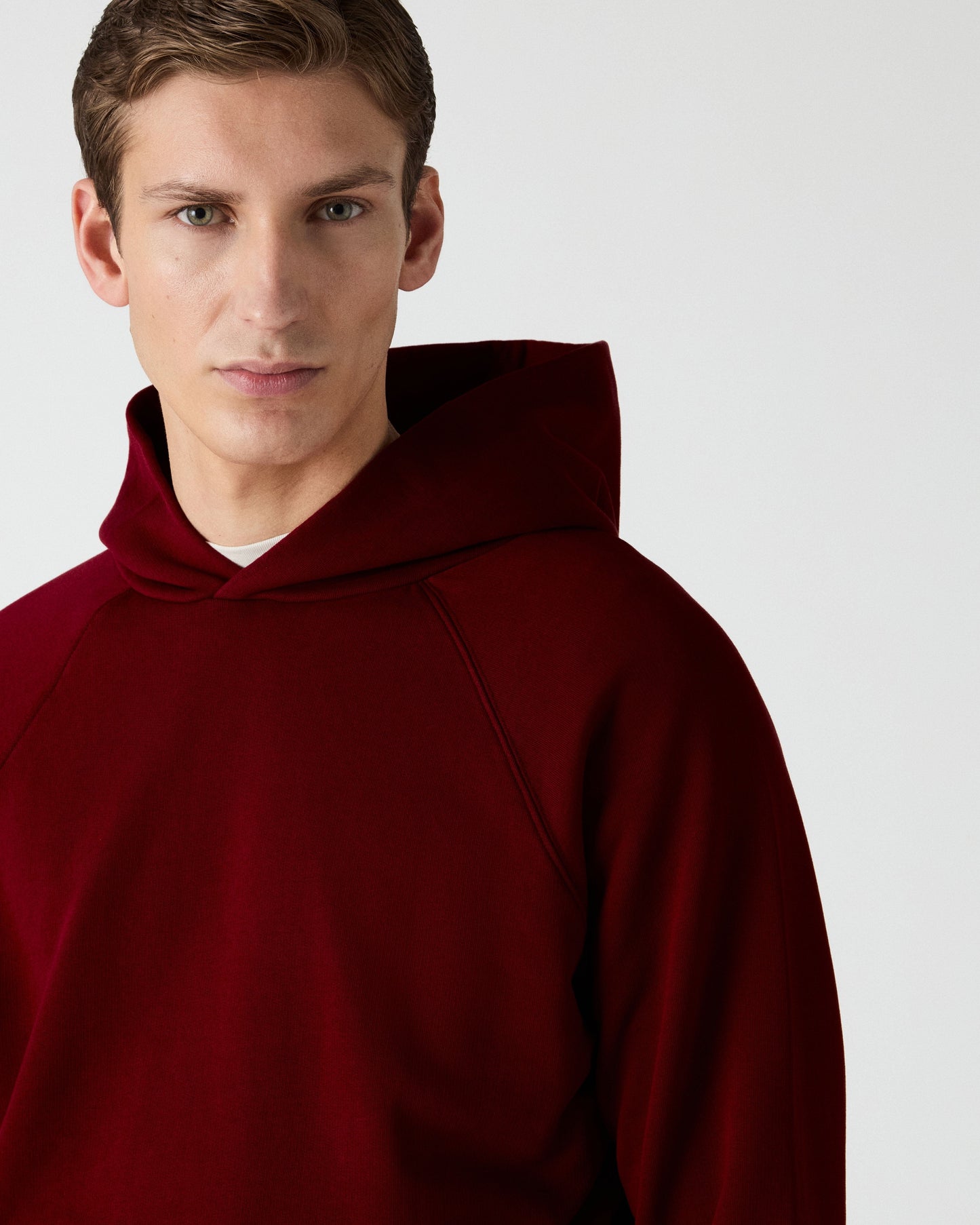 Torbjörn Raglan Hoodie - Deep Red Berg & Berg