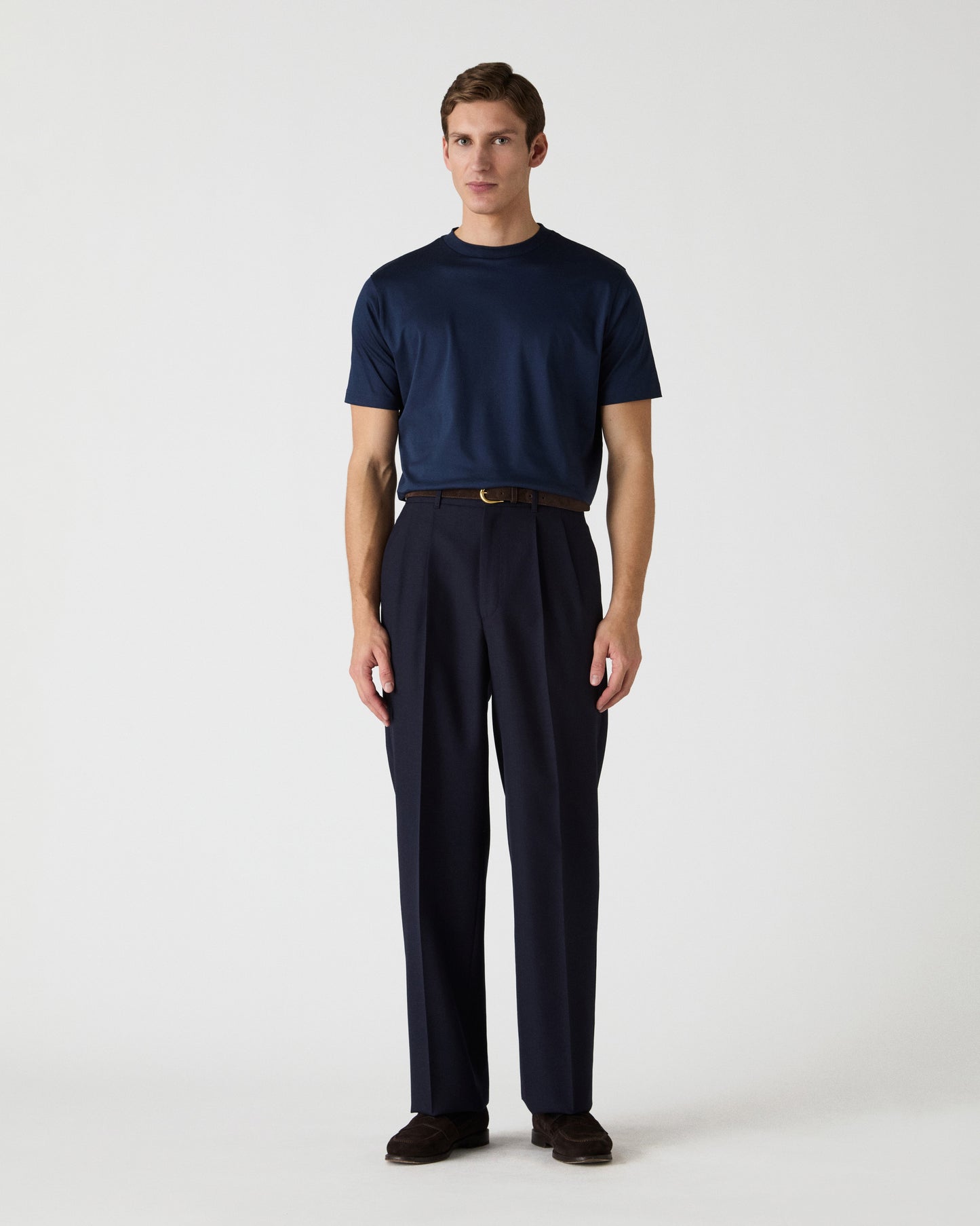 Dante High Twist Suit - Navy Berg & Berg