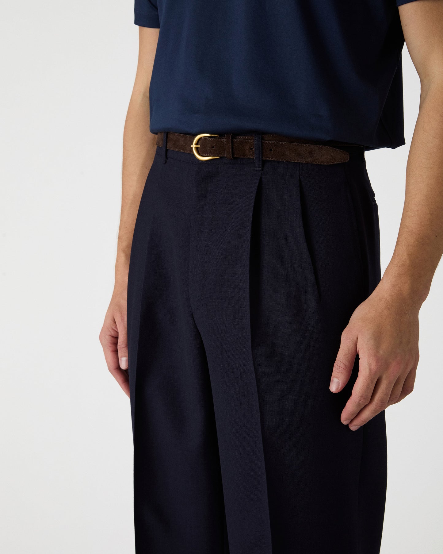 Dante High Twist Suit - Navy Berg & Berg