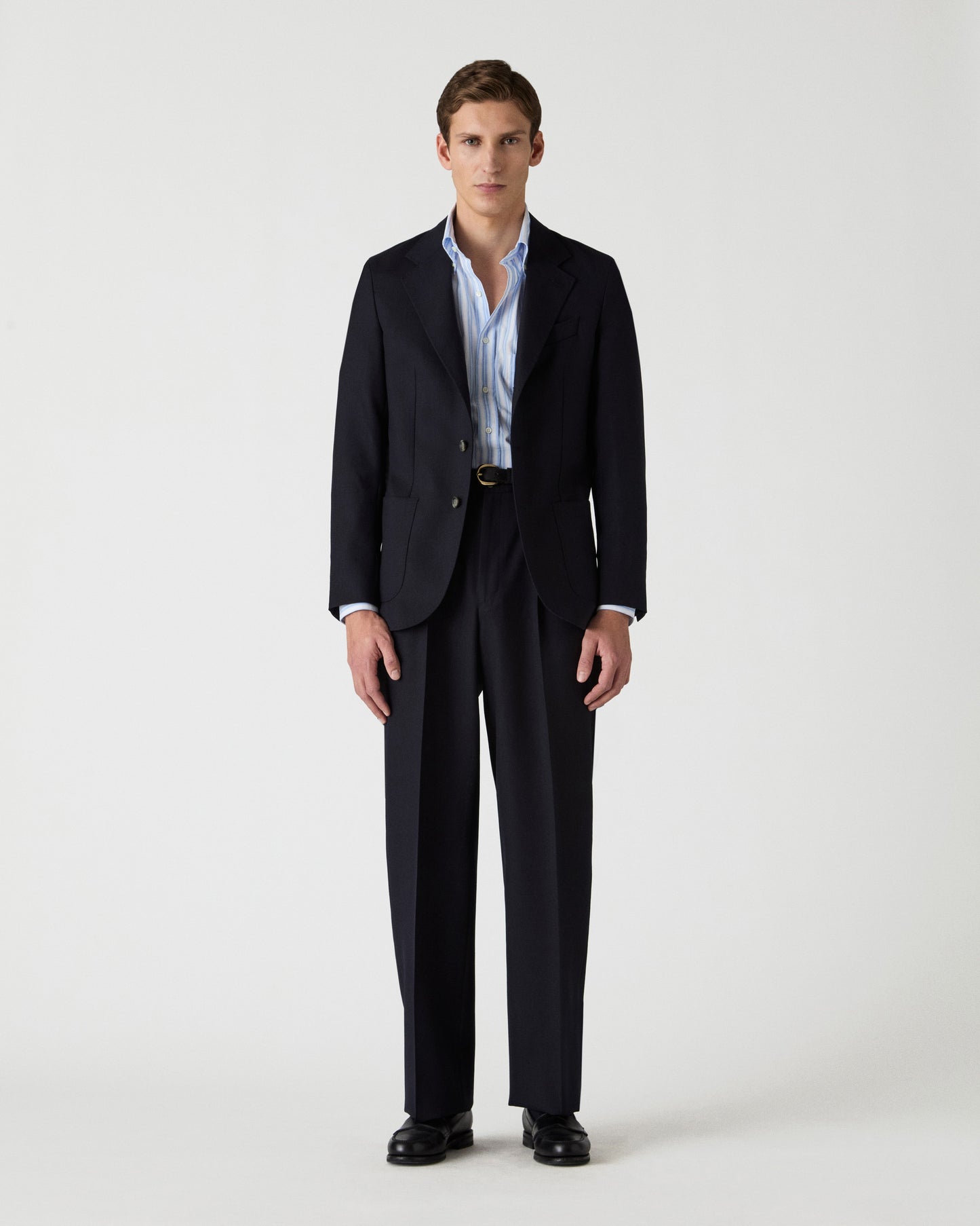 Dante High Twist Suit - Navy Berg & Berg