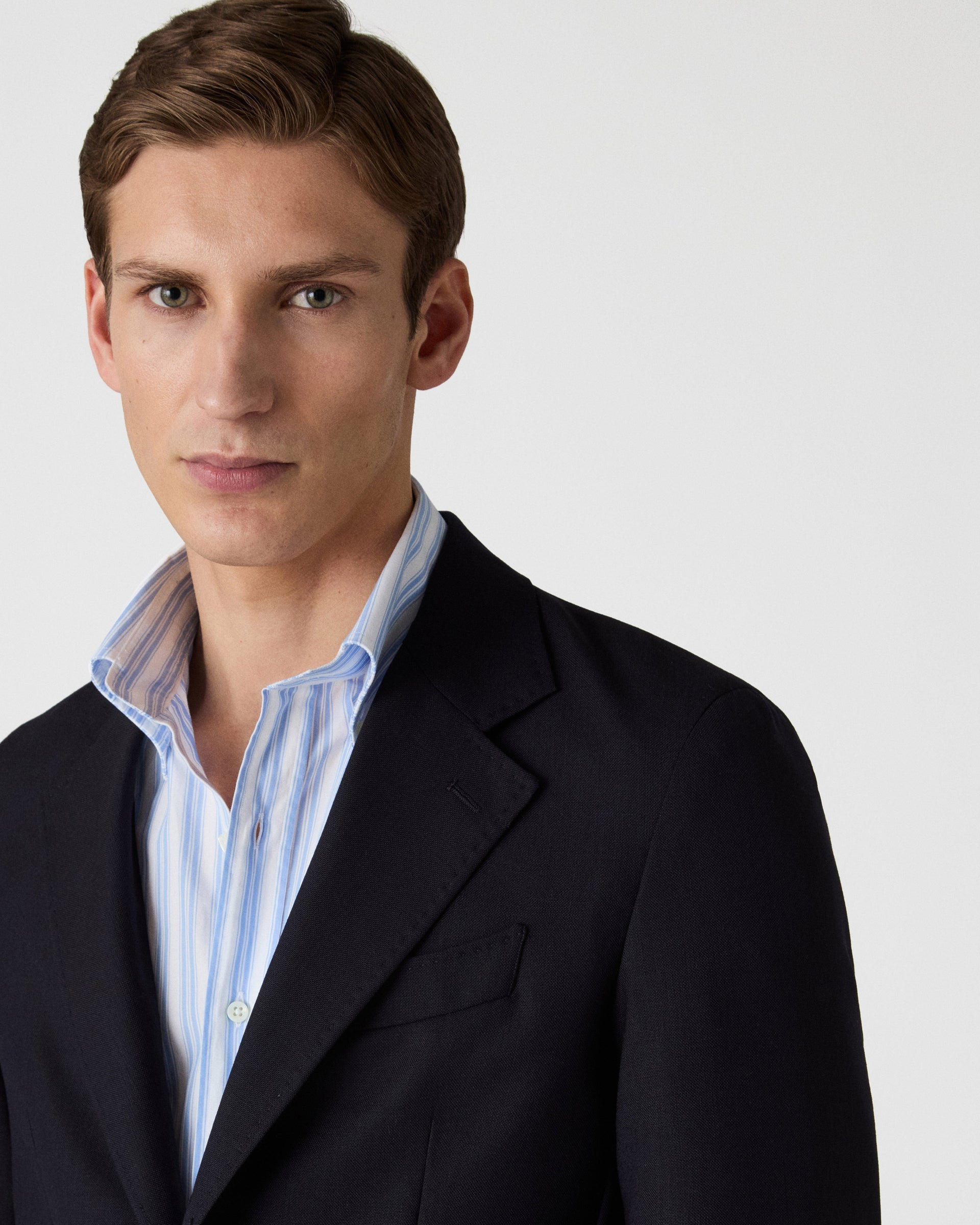 Dante High Twist Suit - Navy Berg & Berg