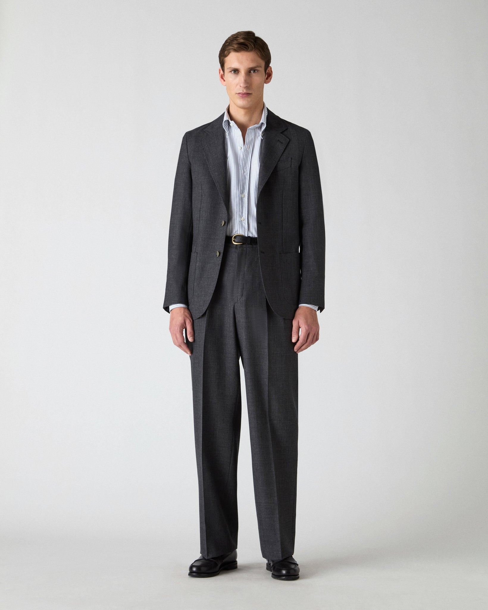 Dante High Twist Suit - Mid Grey Berg & Berg
