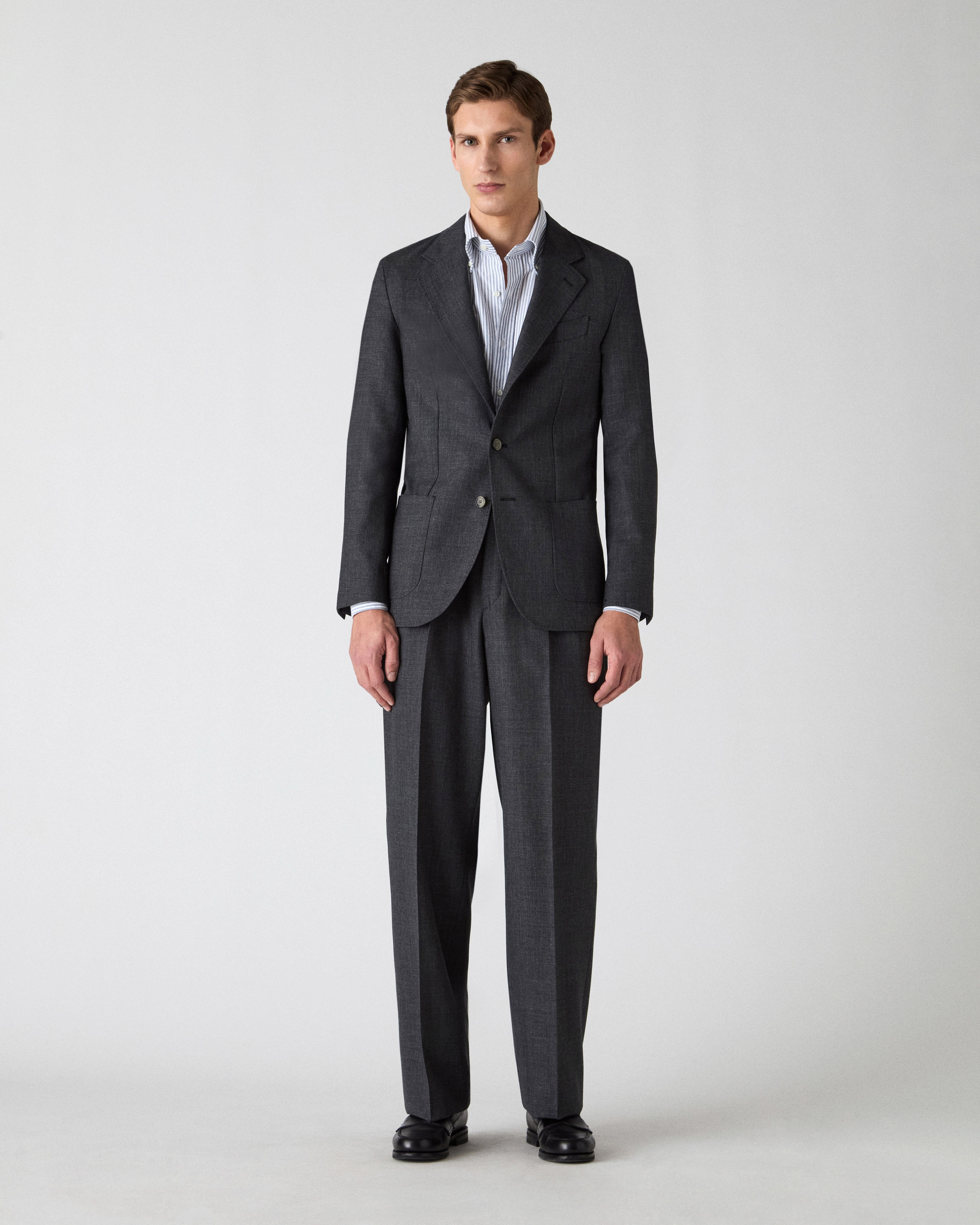Dante High Twist Suit - Mid Grey – Berg & Berg