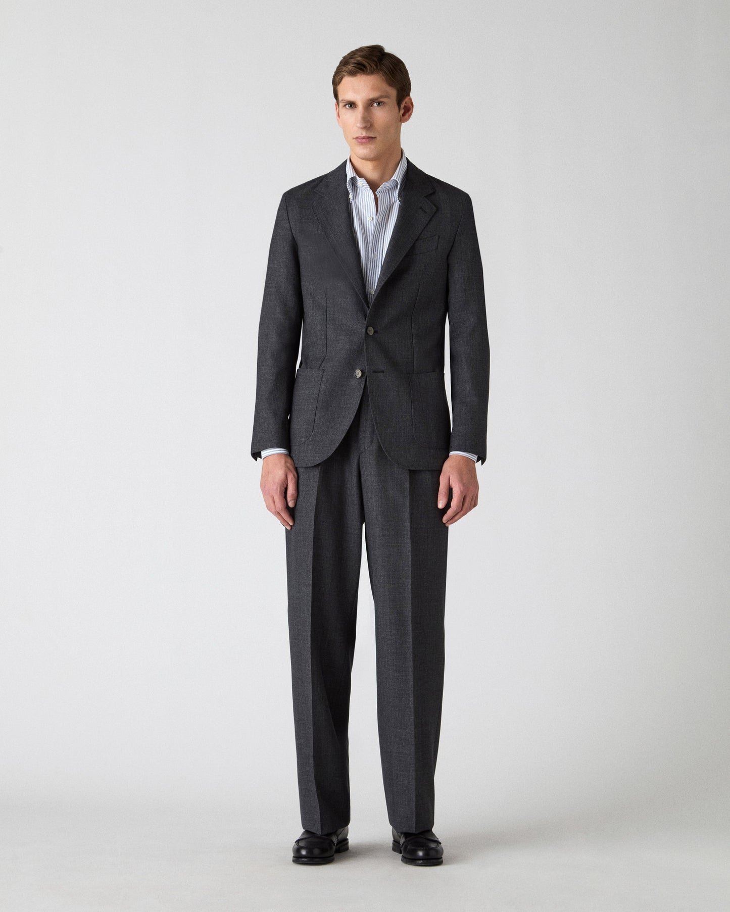 Dante High Twist Suit - Mid Grey Berg & Berg