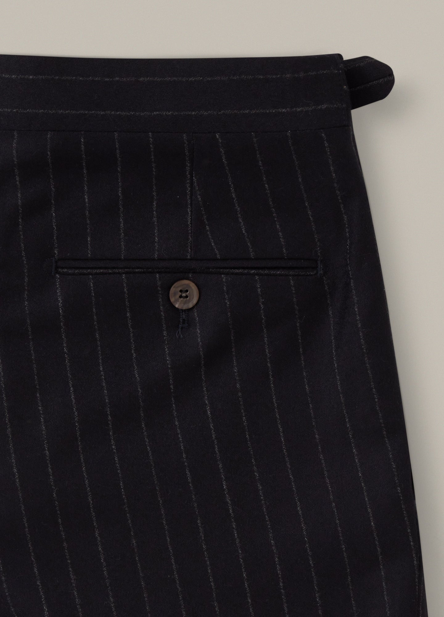 Antonio Chalk Stripe Trousers - Navy – Berg & Berg