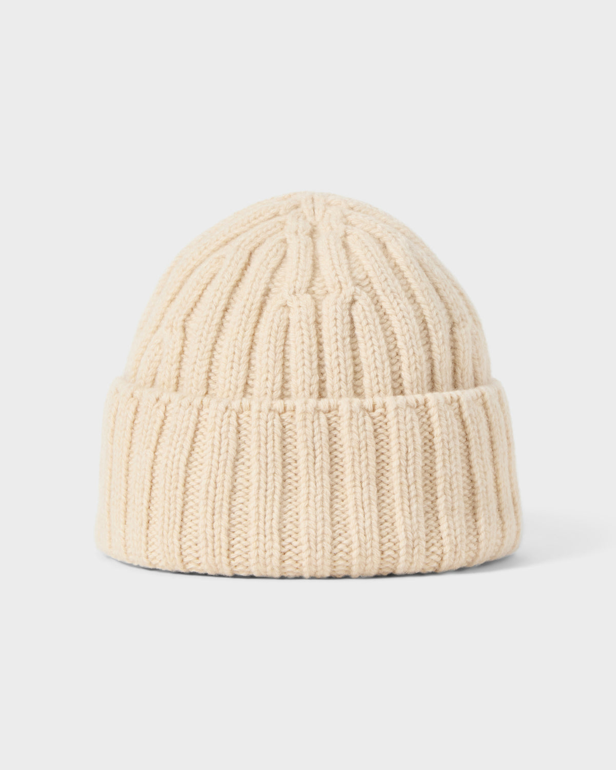 Åke Merino/Cashmere Knit Hat - Natural Berg & Berg