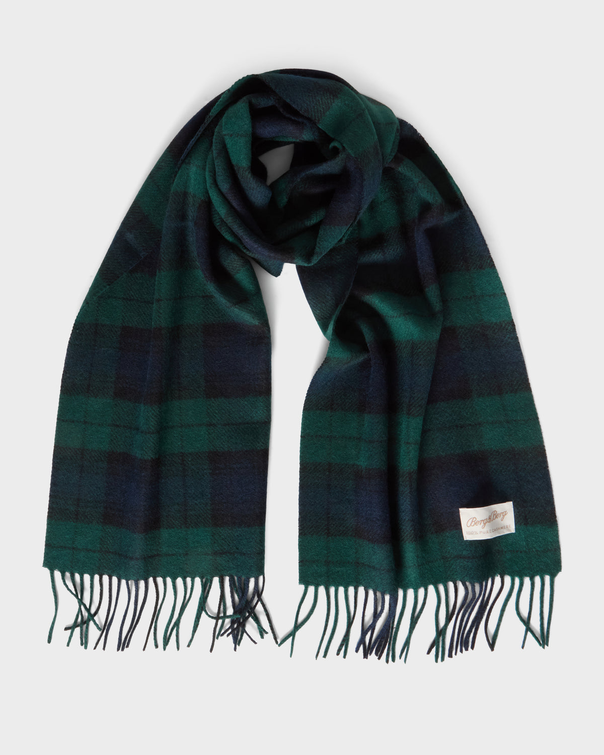 Cashmere Scarf - Blackwatch Berg & Berg