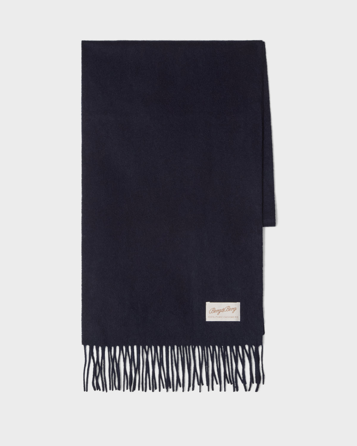 Cashmere Scarf - Navy Berg & Berg