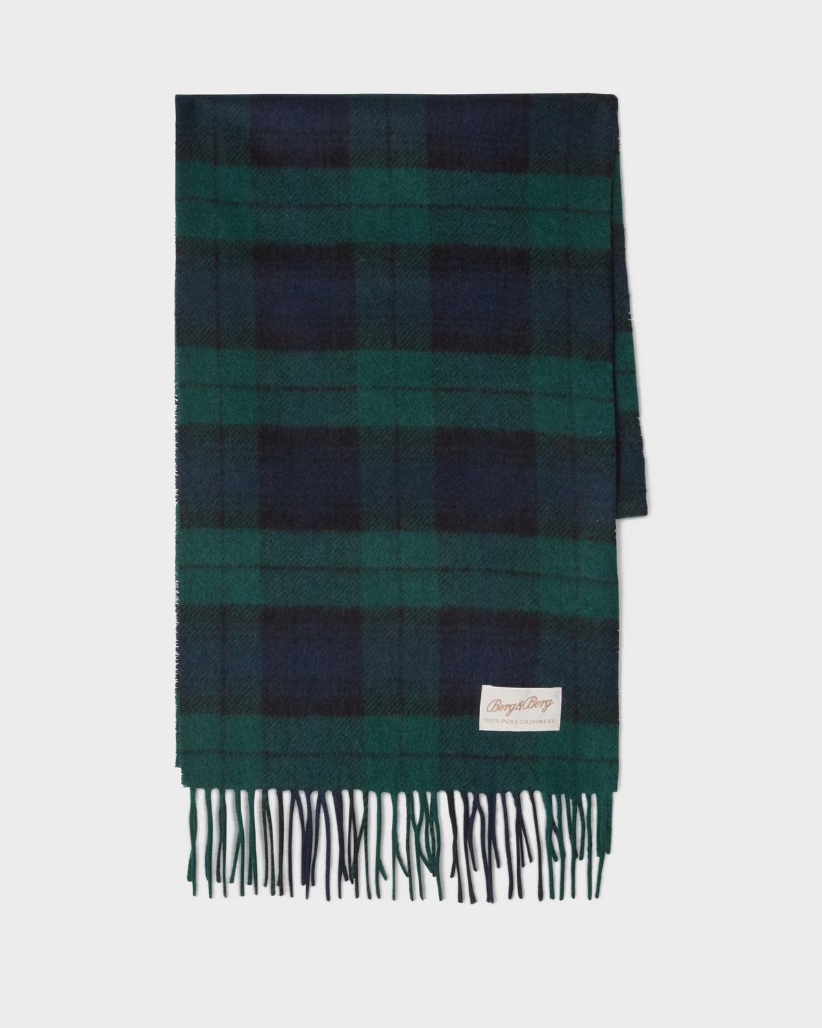 Cashmere Scarf - Blackwatch Berg & Berg