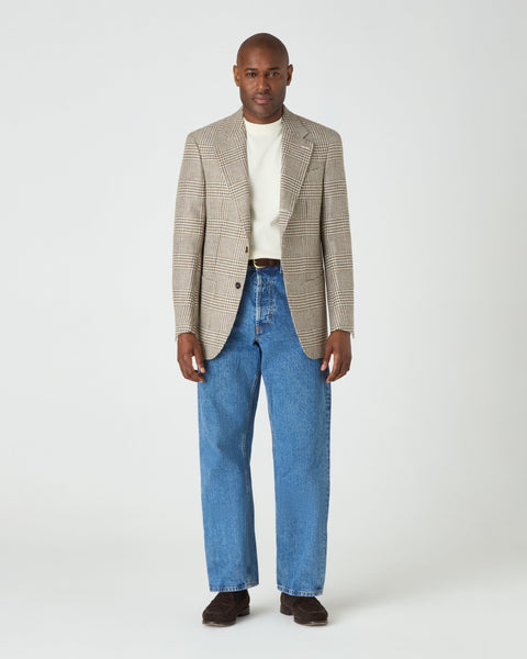 Dag Sport Summer Tweed Jacket - Moss/Ecru – Berg & Berg