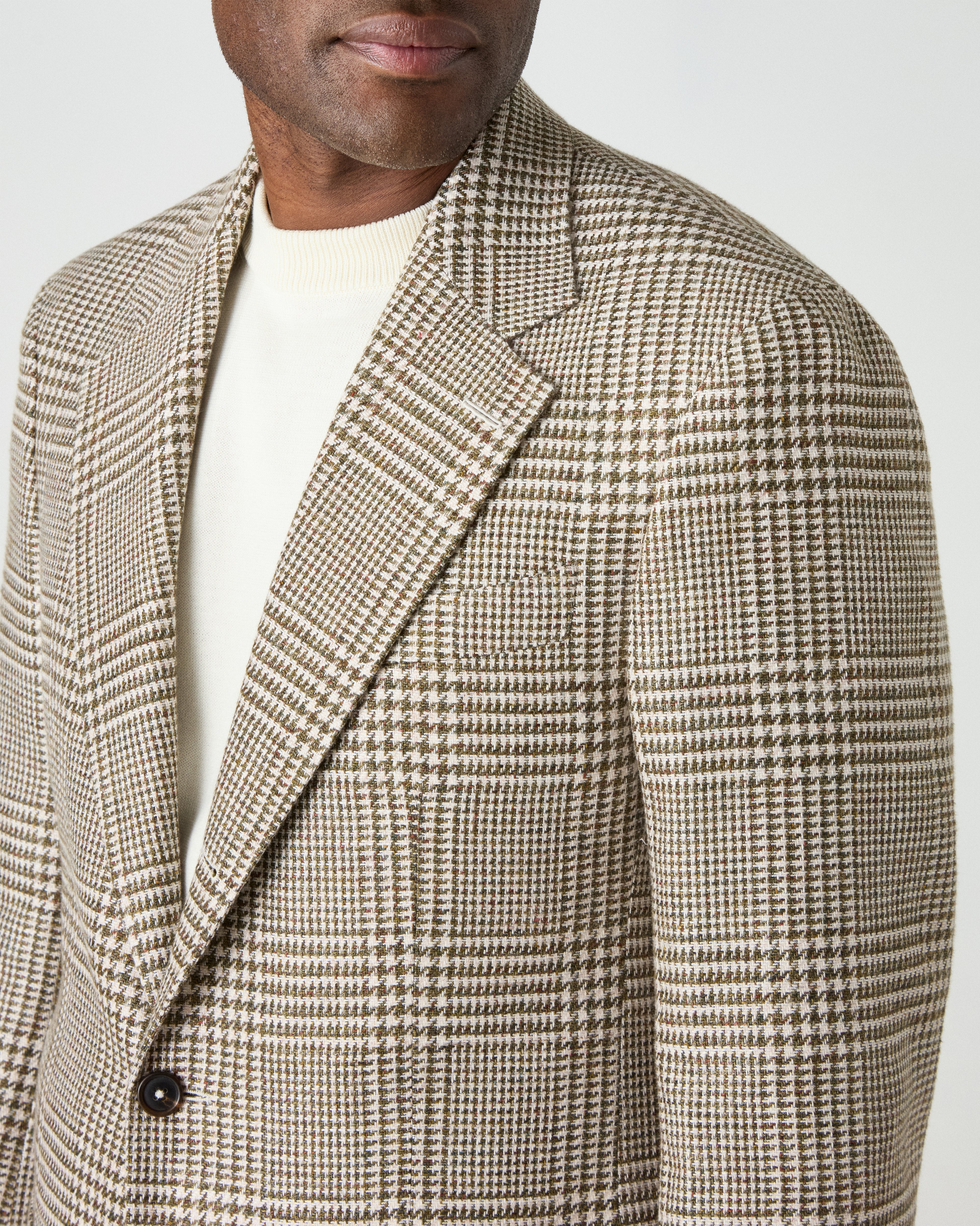 Dag Sport Summer Tweed Jacket - Moss/Ecru – Berg & Berg