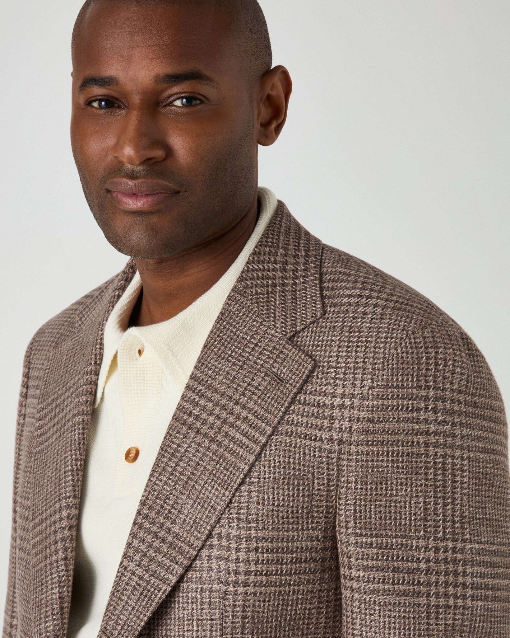 Dag Sport Summer Tweed Jacket - Brown/Nougat Berg & Berg