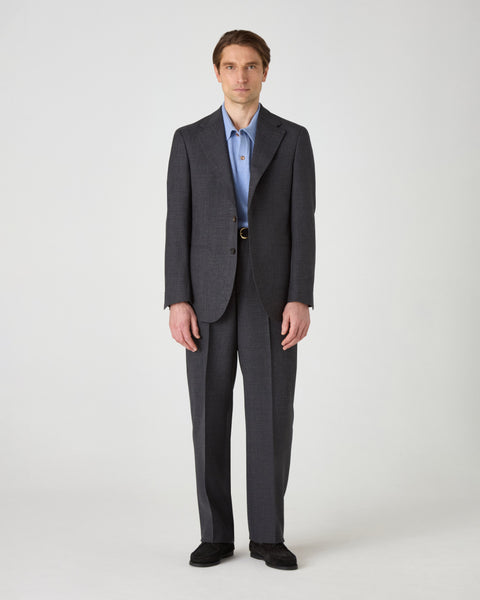 Dag High Twist Suit Jacket - Mid Grey – Berg & Berg